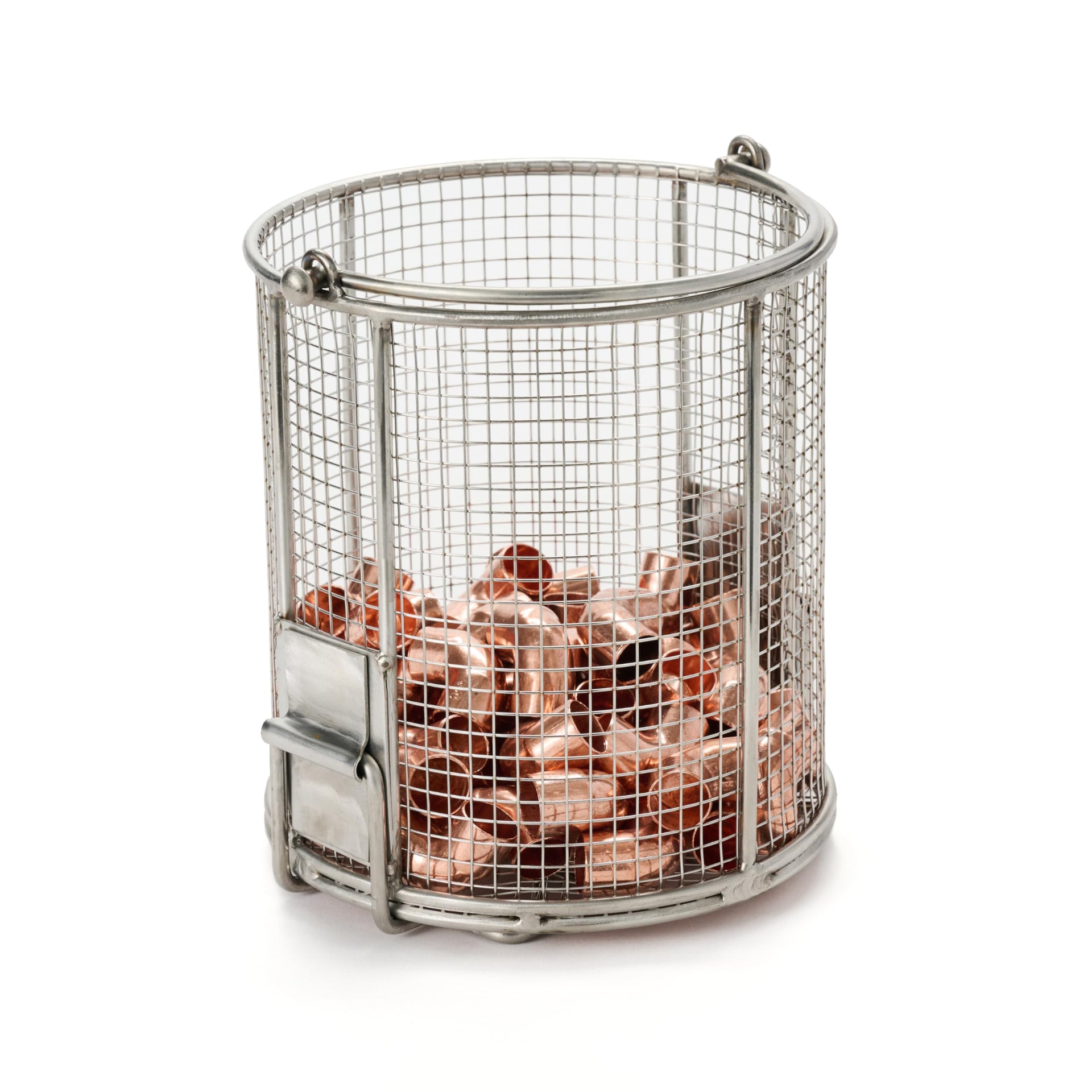 Dip N’ Drain Stainless Steel Part Cleaning Strainer Basket for 2
