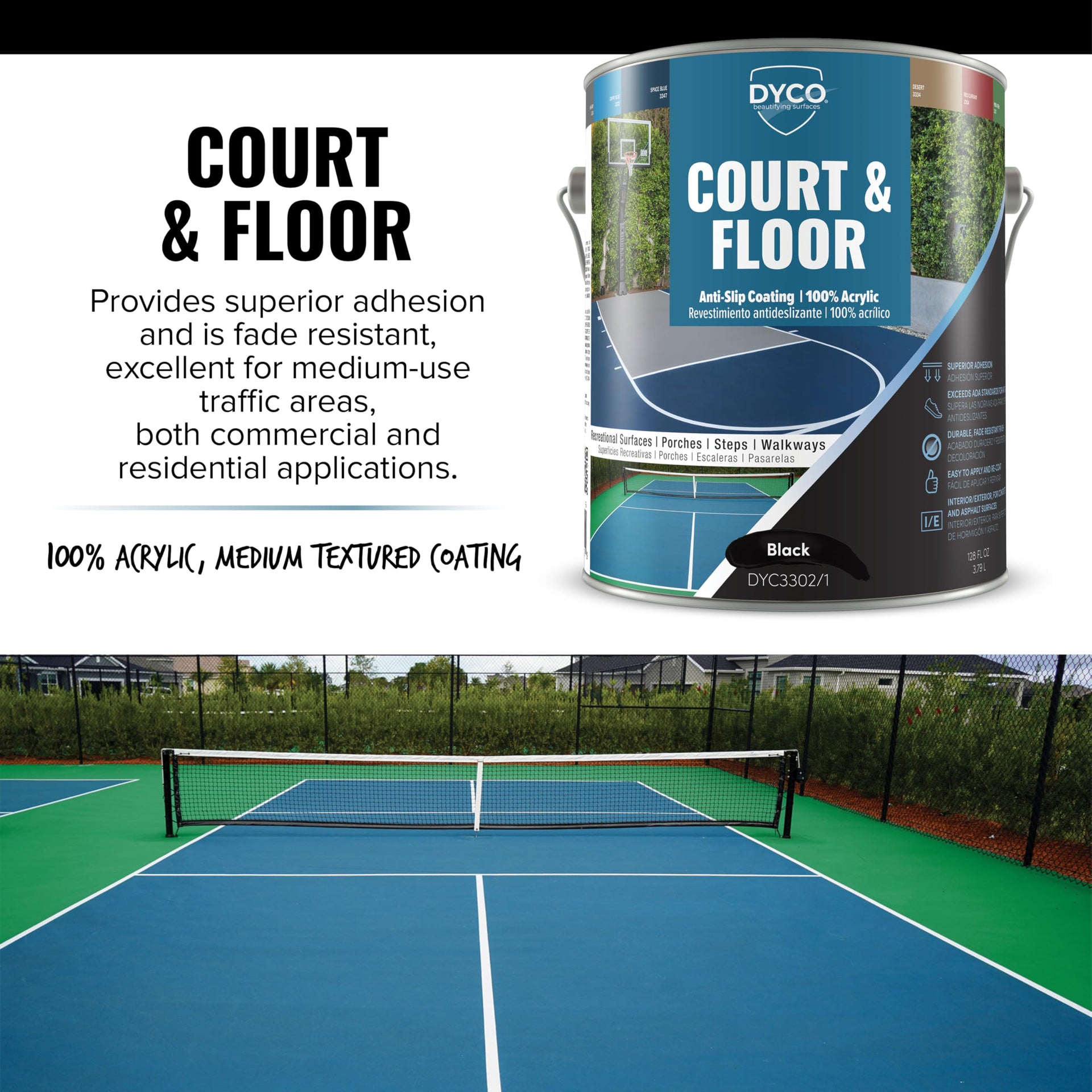 DYCO Court & Floor Anti (128 Fl Oz)