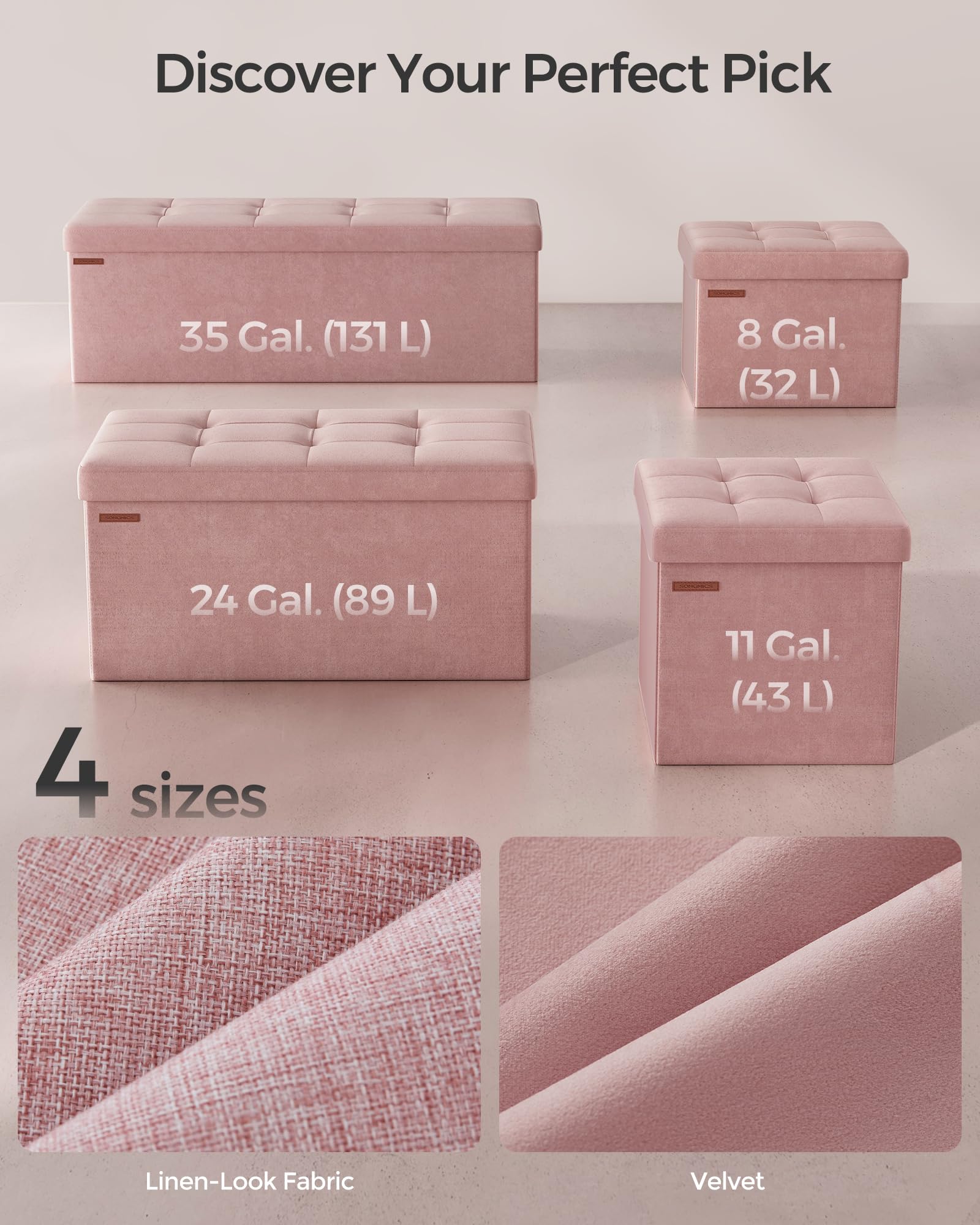 Small Storage Ottoman