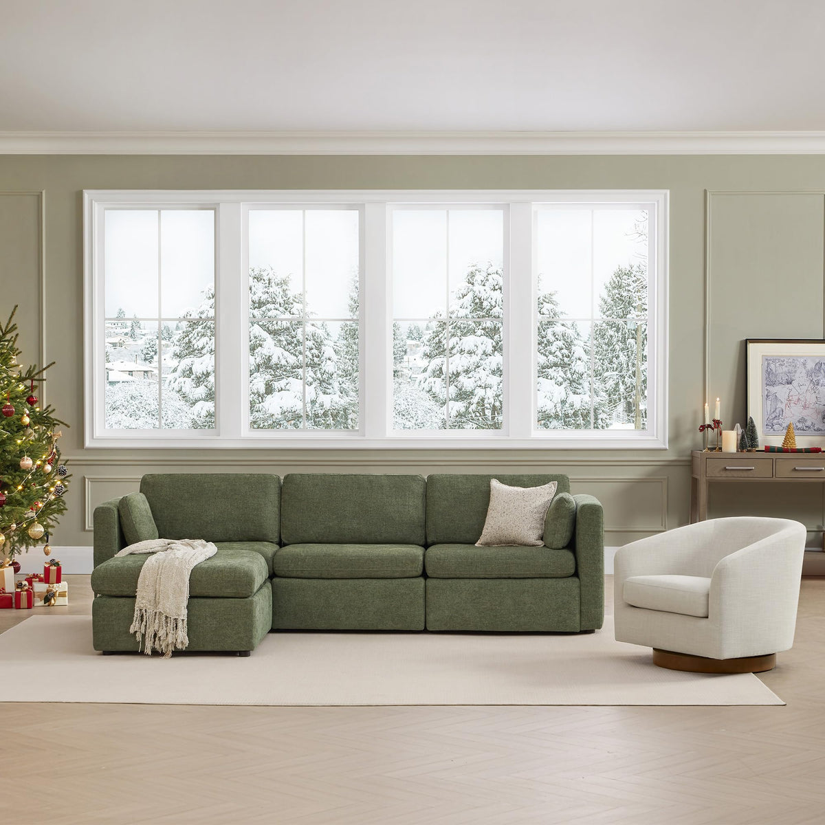 112" Modular Sectional Sofa