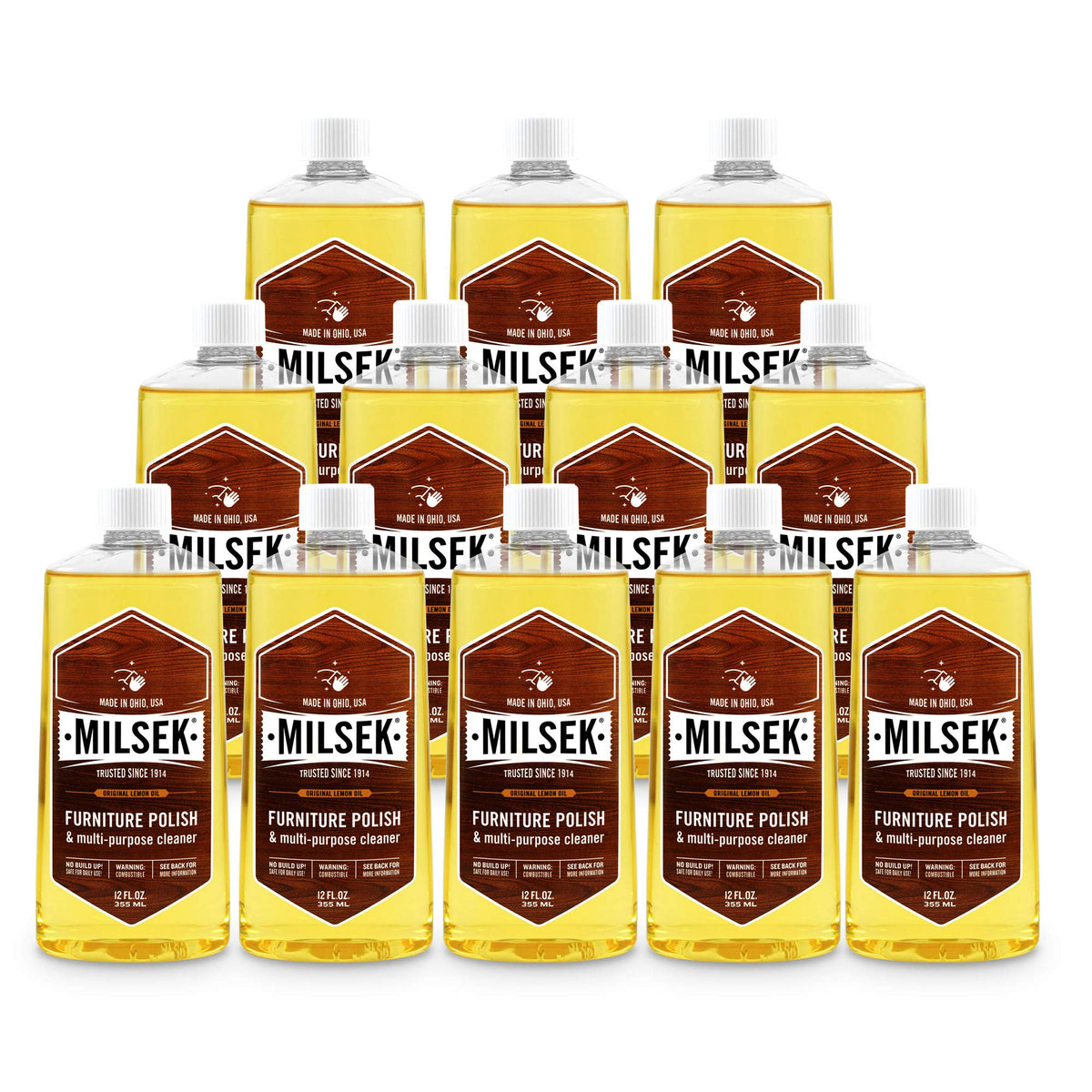 Furniture Polish and Wood Cleaner with Lemon Oil (144 Fl Oz)