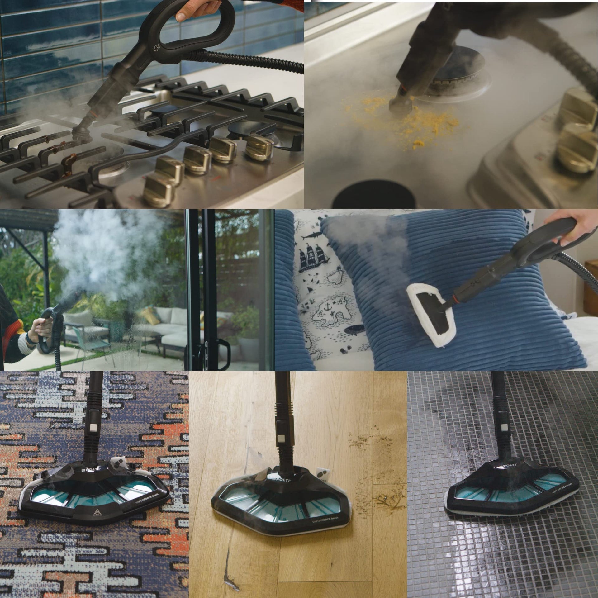 Vaporetto Smart 100 Steam Cleaner with Unlimited Steam Technology