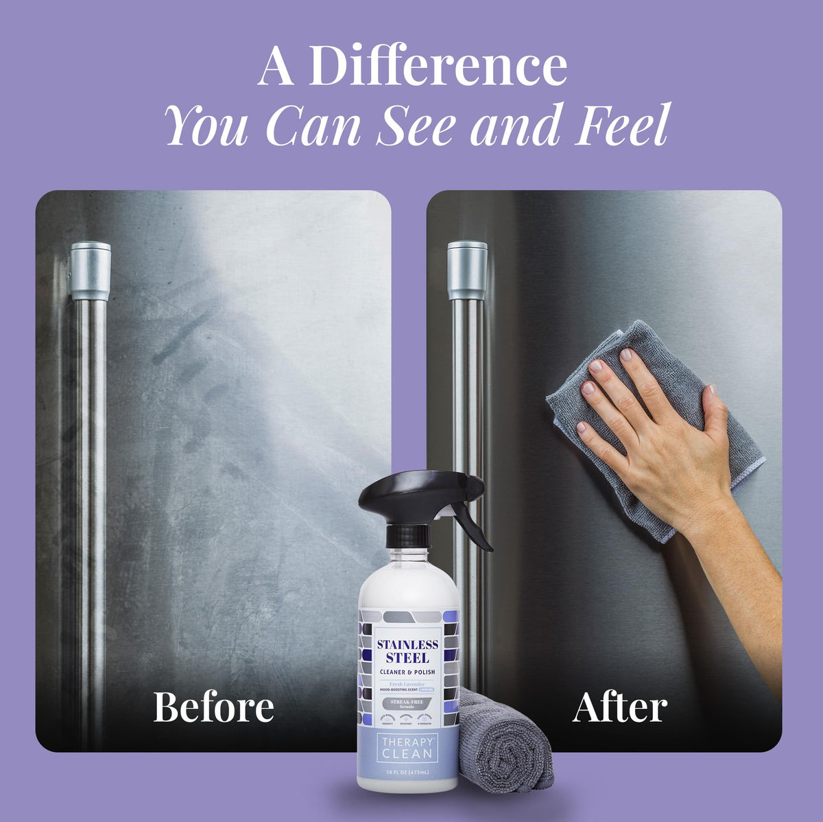 Stainless Steel Cleaner and Polish (16 Fl Oz)