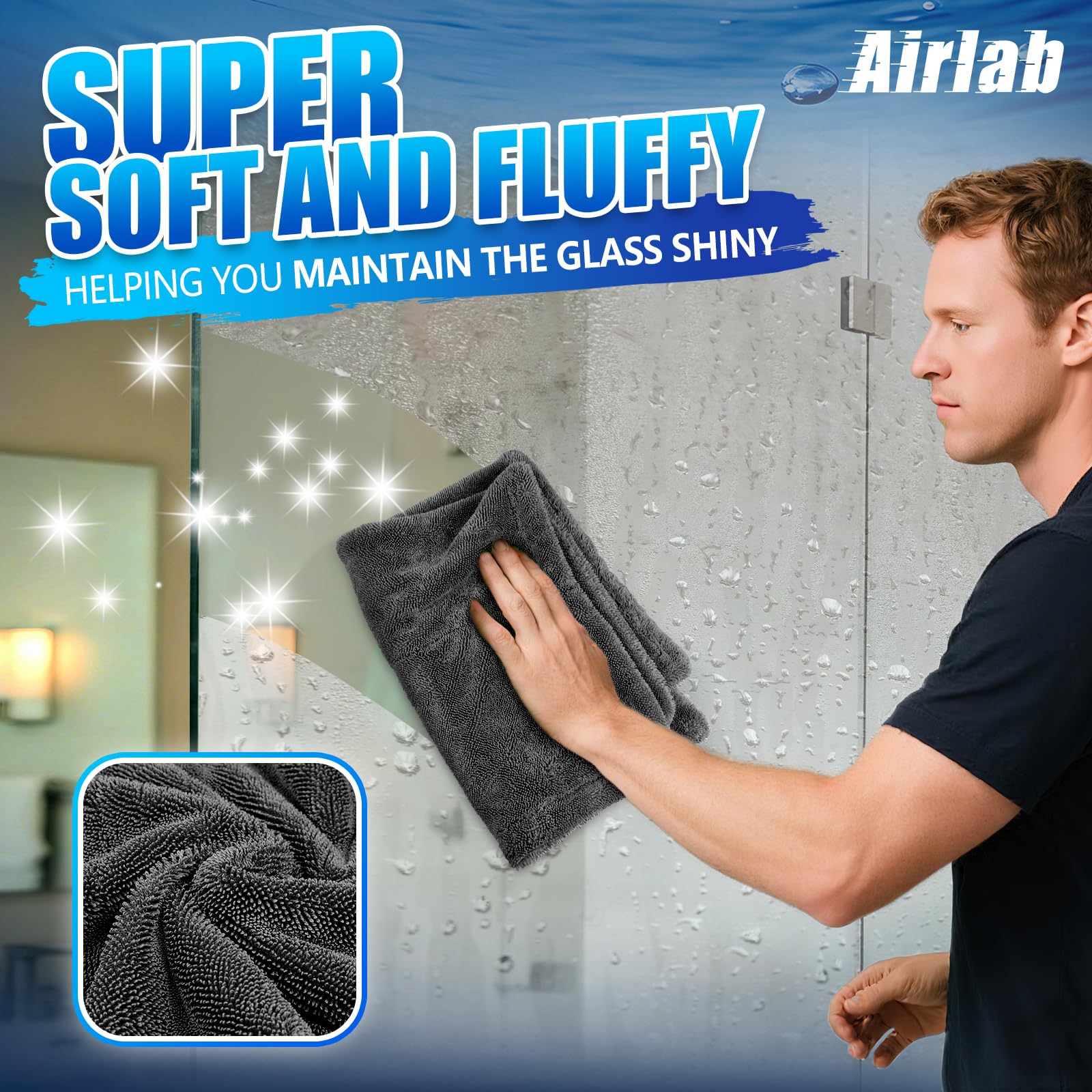 Microfiber Towels Cars Wash Drying Cleaning Cloth