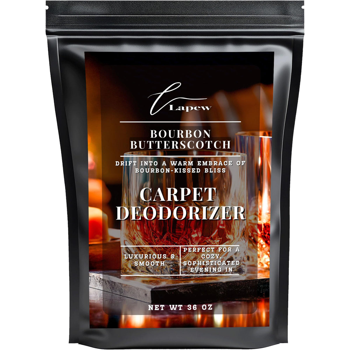 Bourbon & Butterscotch Carpet Deodorizer Powder (36 Ounce)