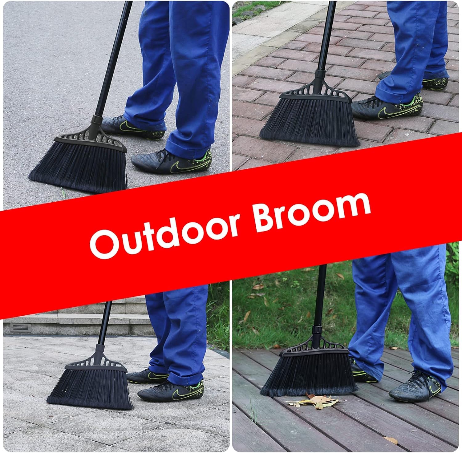Outdoor Broom for Floor Cleaning