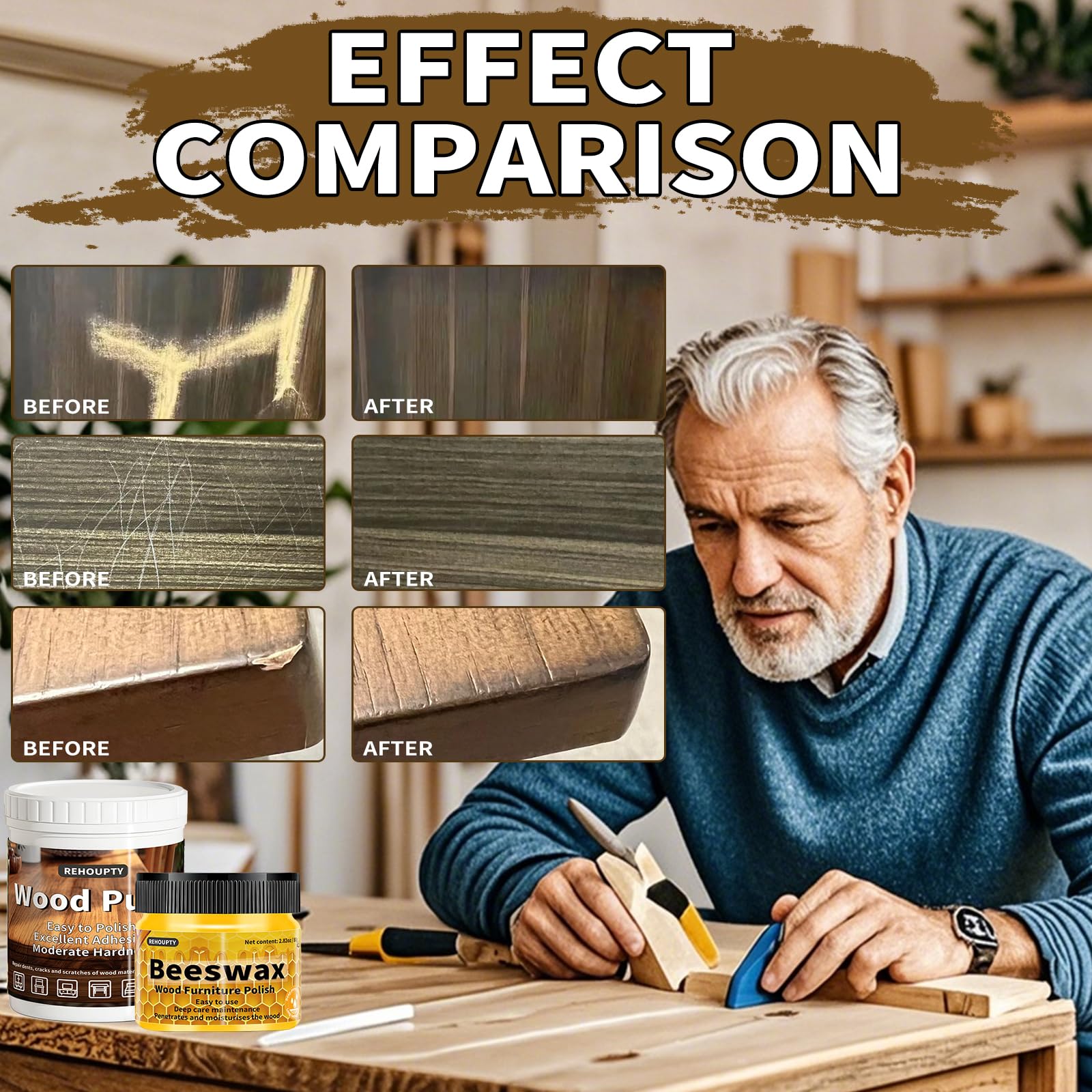 Wood Furniture Repair Kit