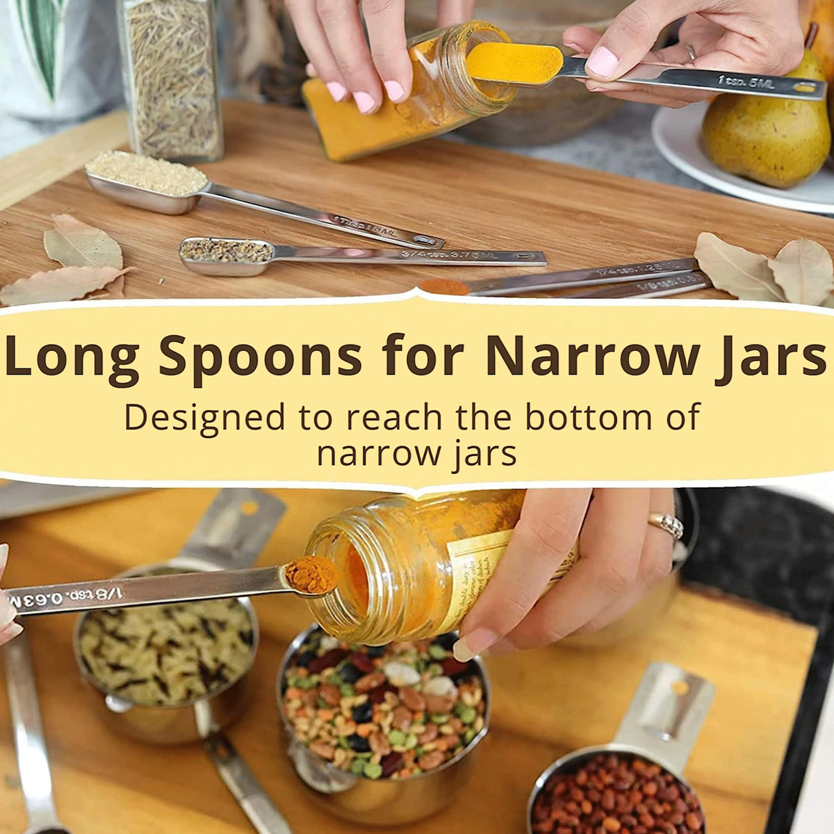 Measuring Cups and Spoons Set of 15