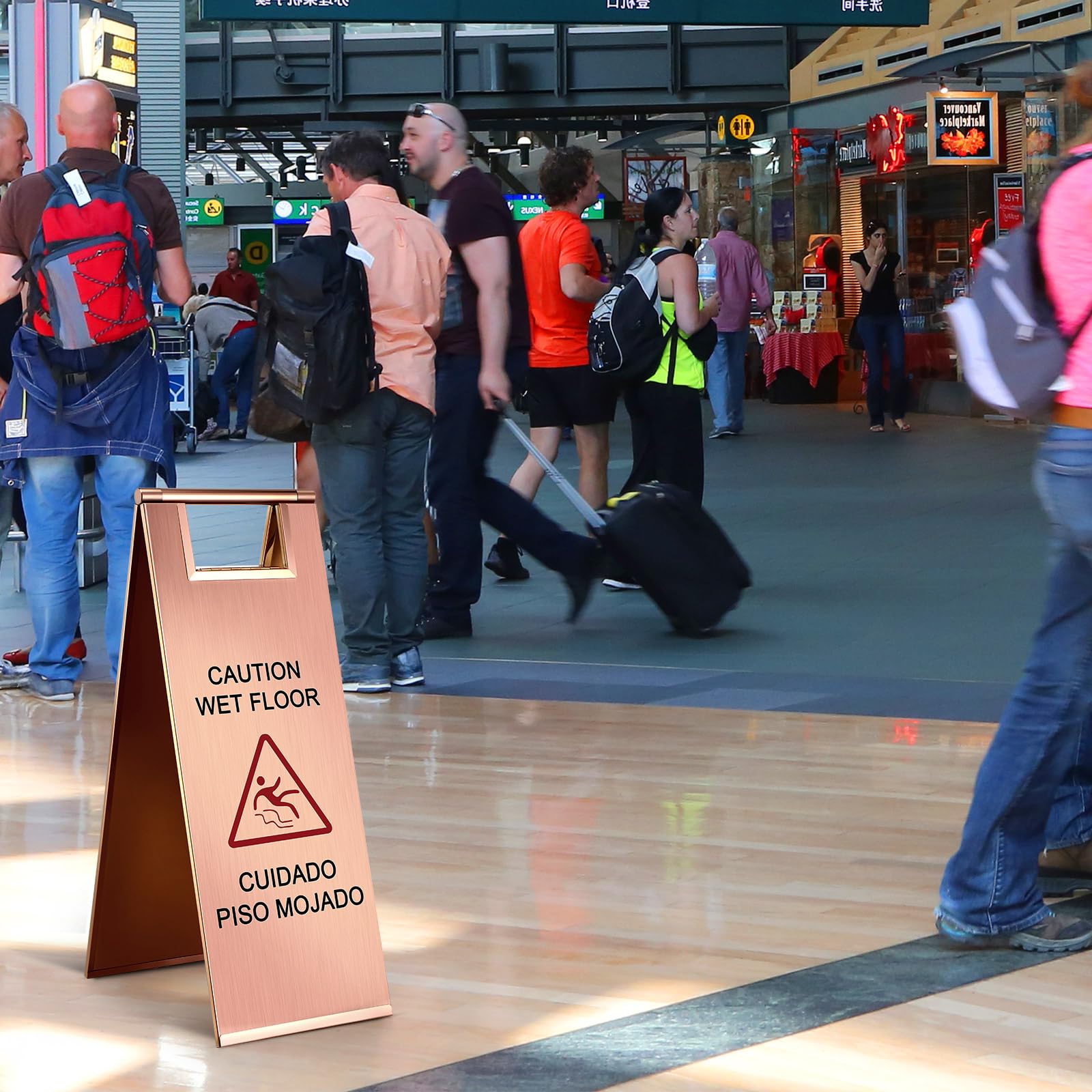 2 Pcs Wet Floor Sign (2 Count)