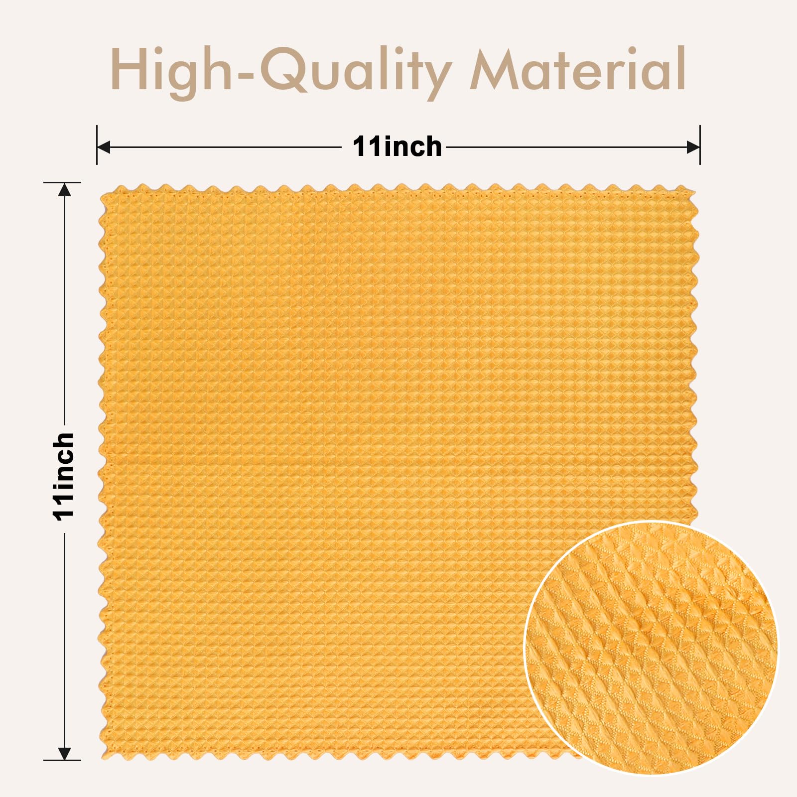 Microfiber Glass Cleaning Cloth 12PK (12 Count)
