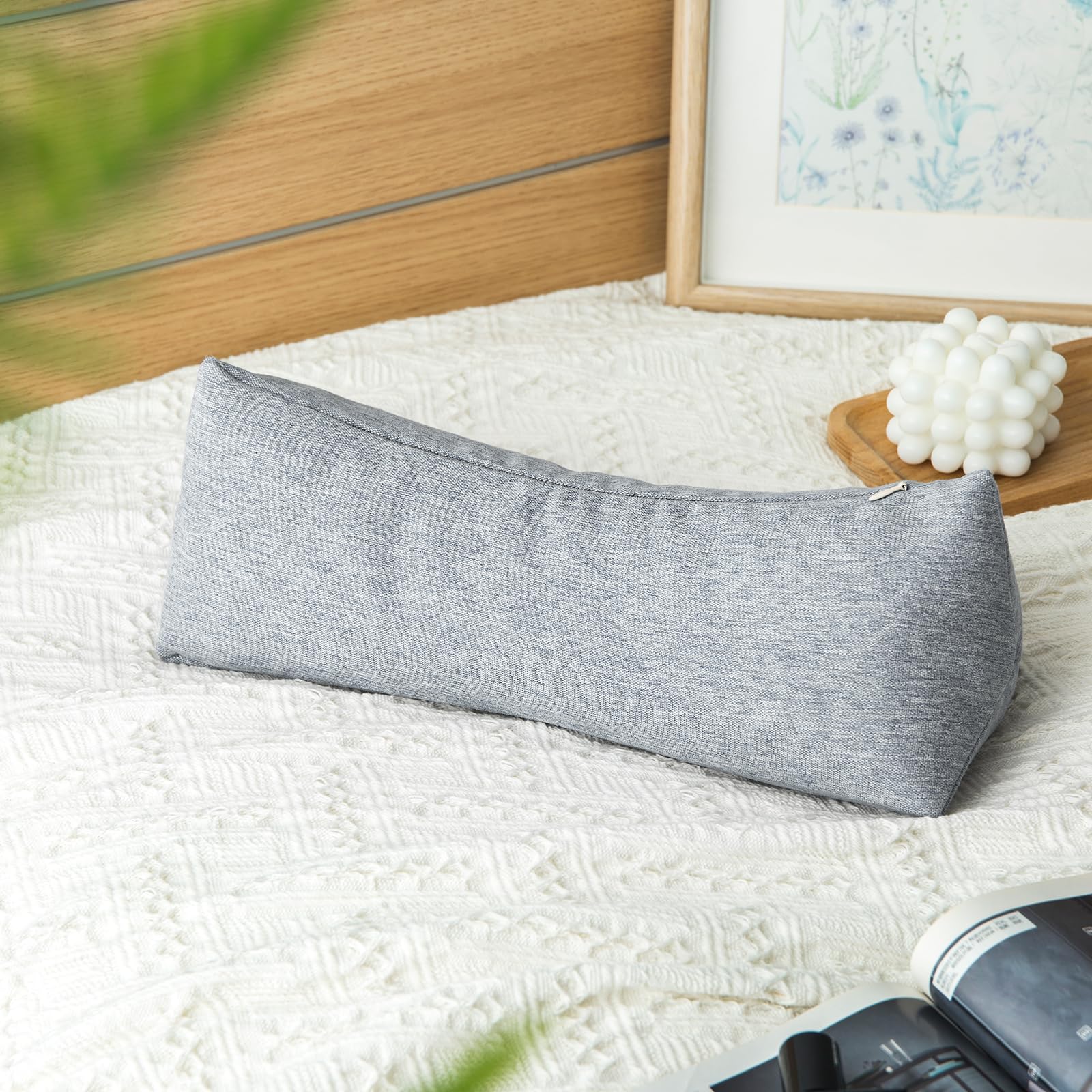 Buckwheat Neck Support Pillow Cervical Neck Cylinder Bolster Pillow