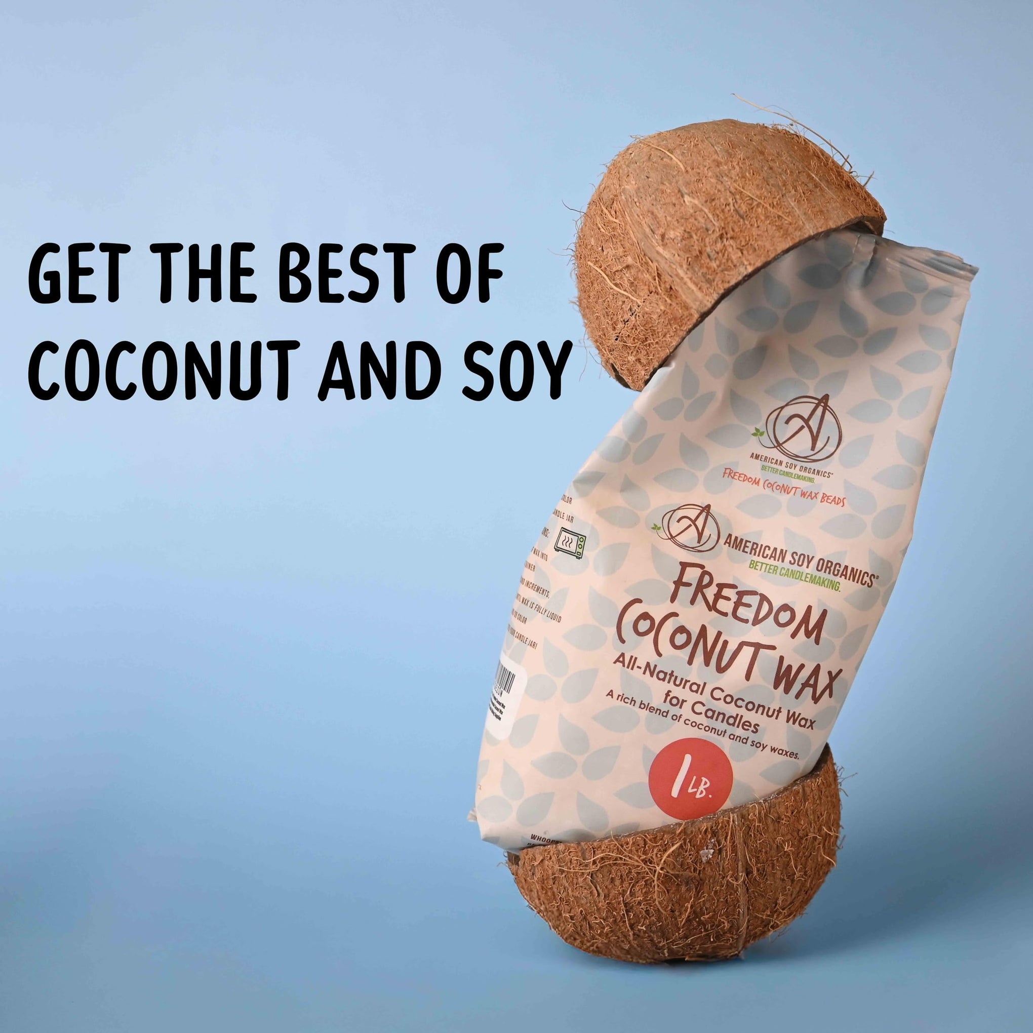 Freedom Coconut Soy Wax Beads