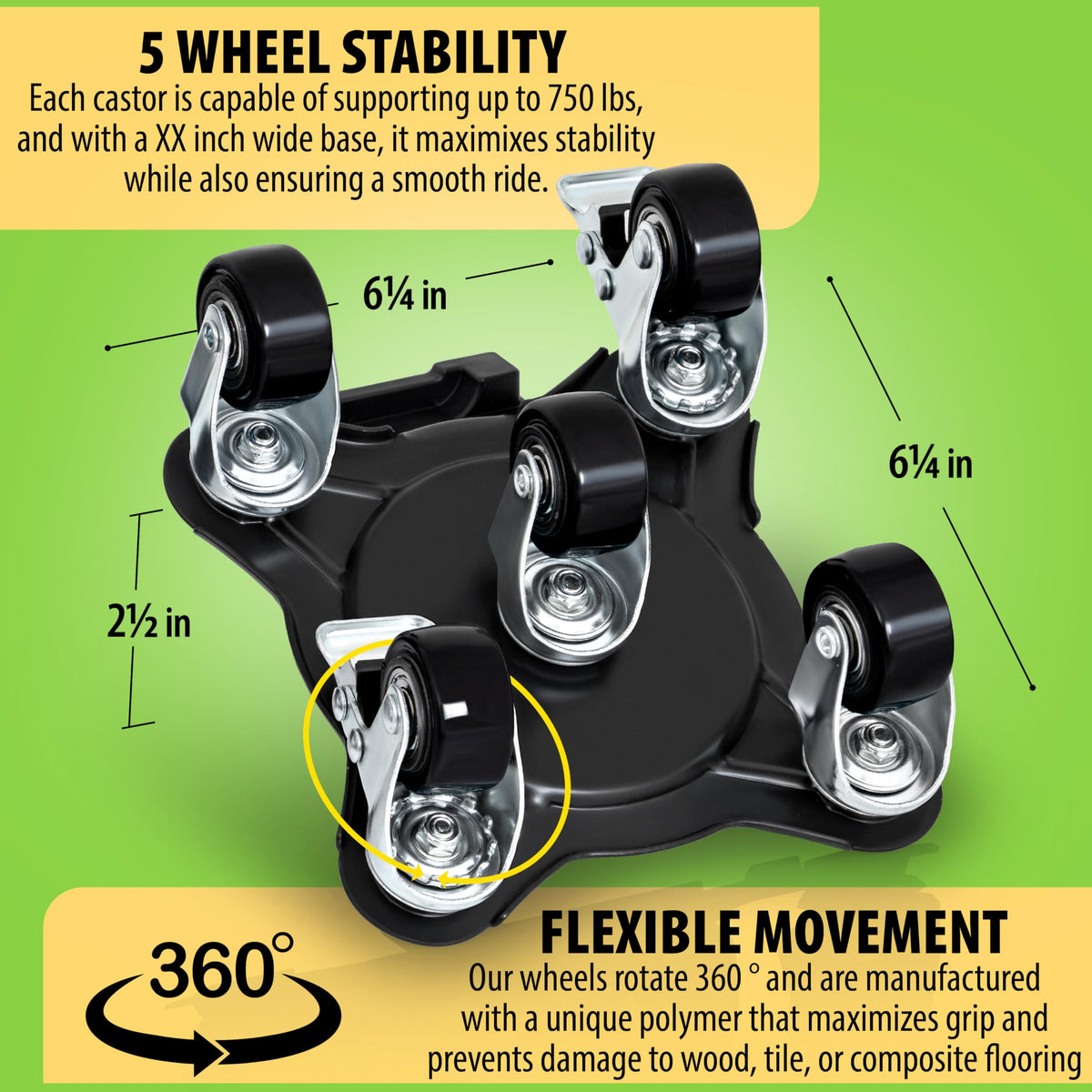 Furniture Movers with Wheels