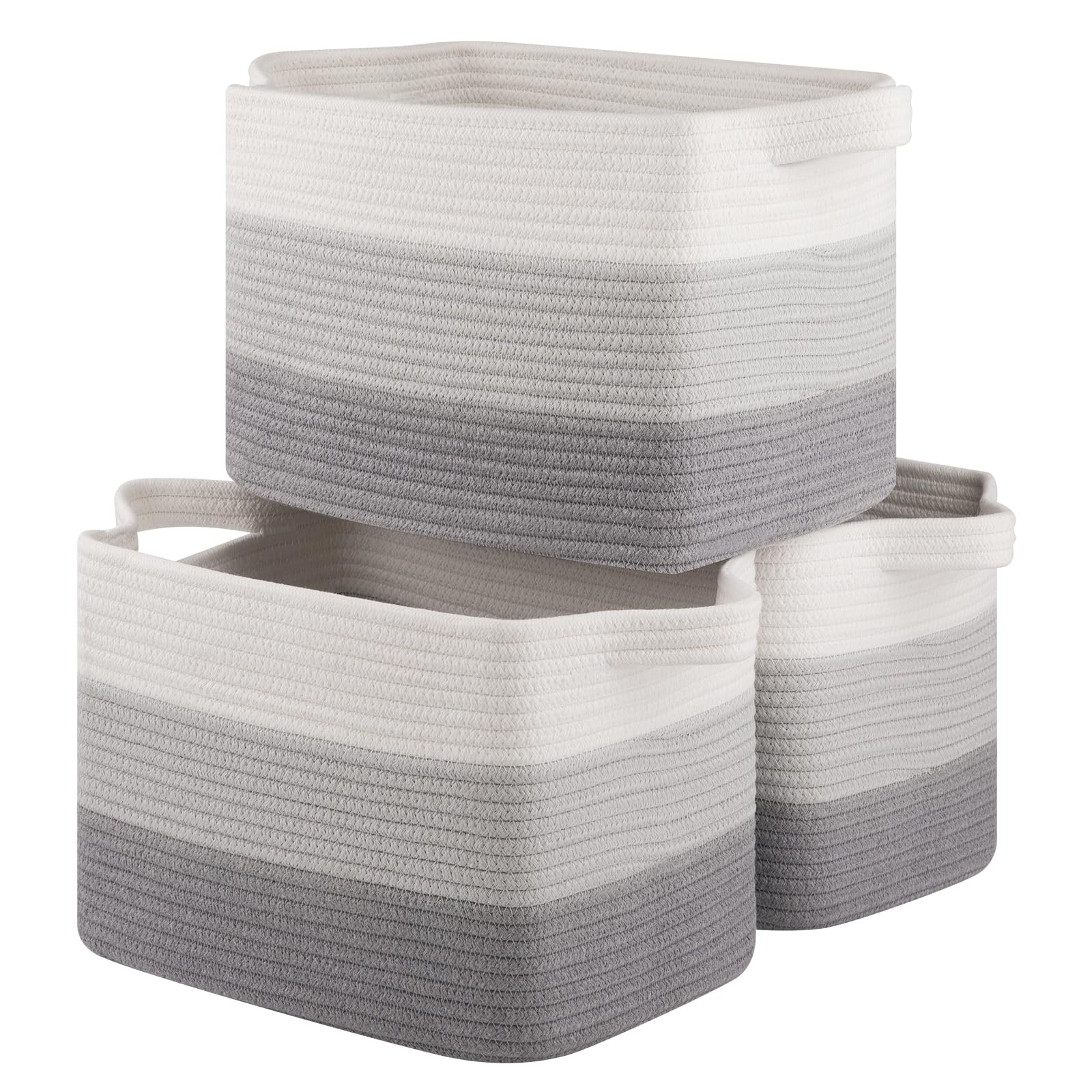 Storage Baskets for Organizing (3 Count)