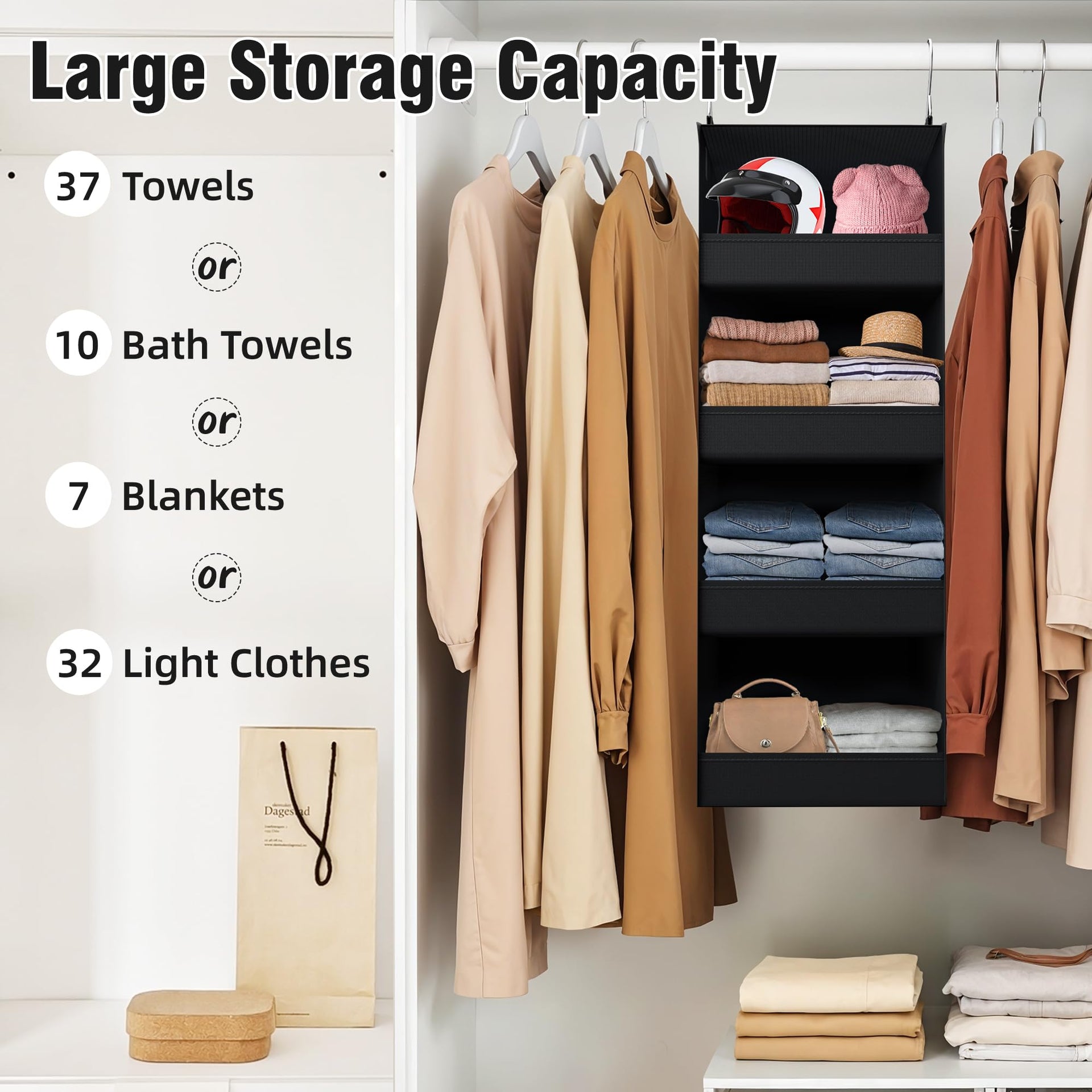 4 Shelf Hanging Organizer