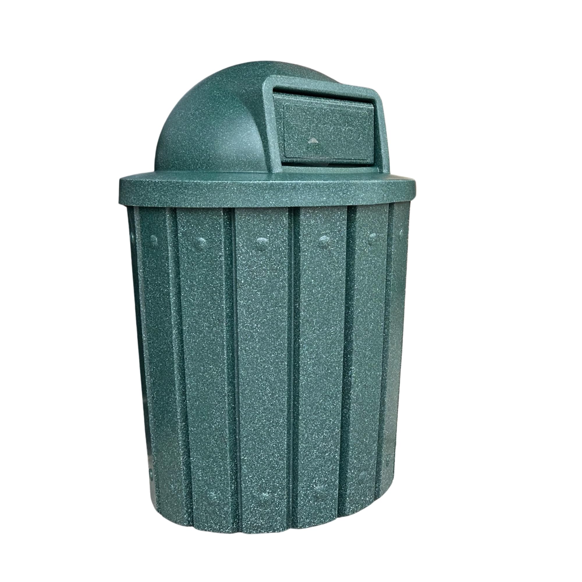Campus Collection 42 Gallon Commercial Trash Can with Lid