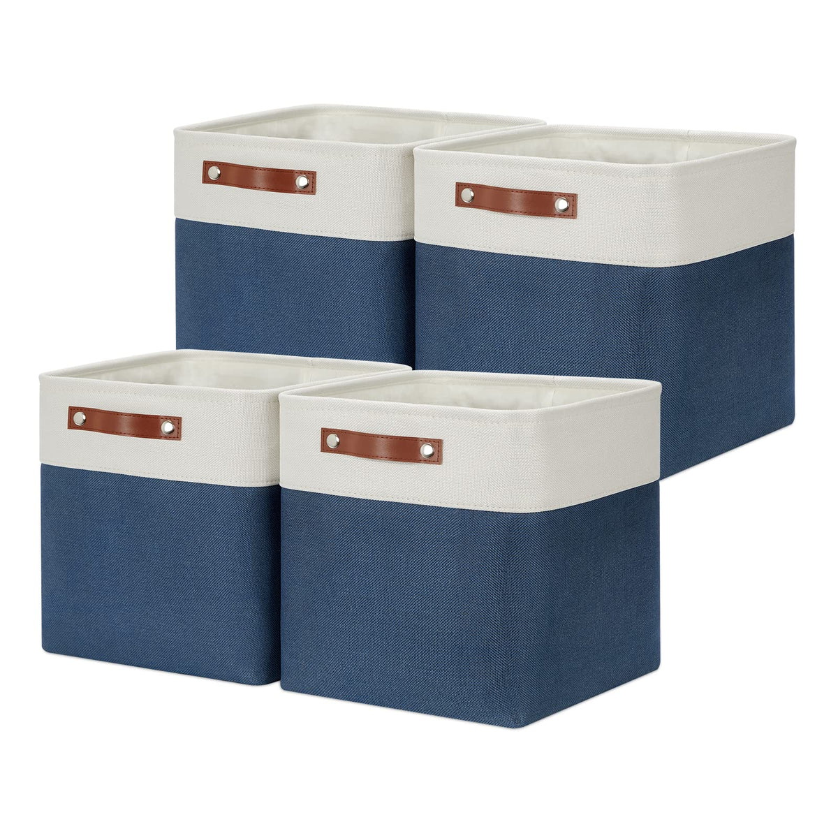 Foldable Storage Cubes 12 x 12 Organizer Bins (4 Count)