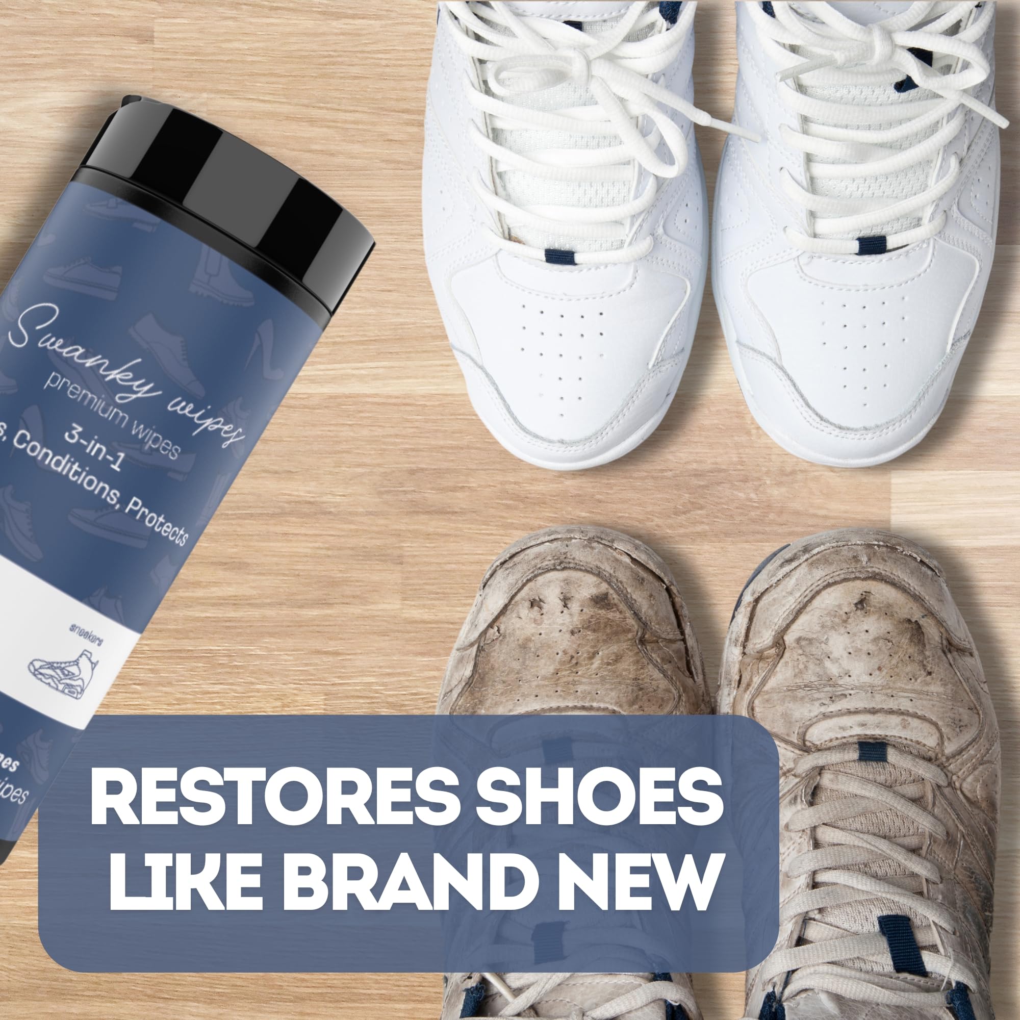 Swanky Shoe Cleaner Wipes