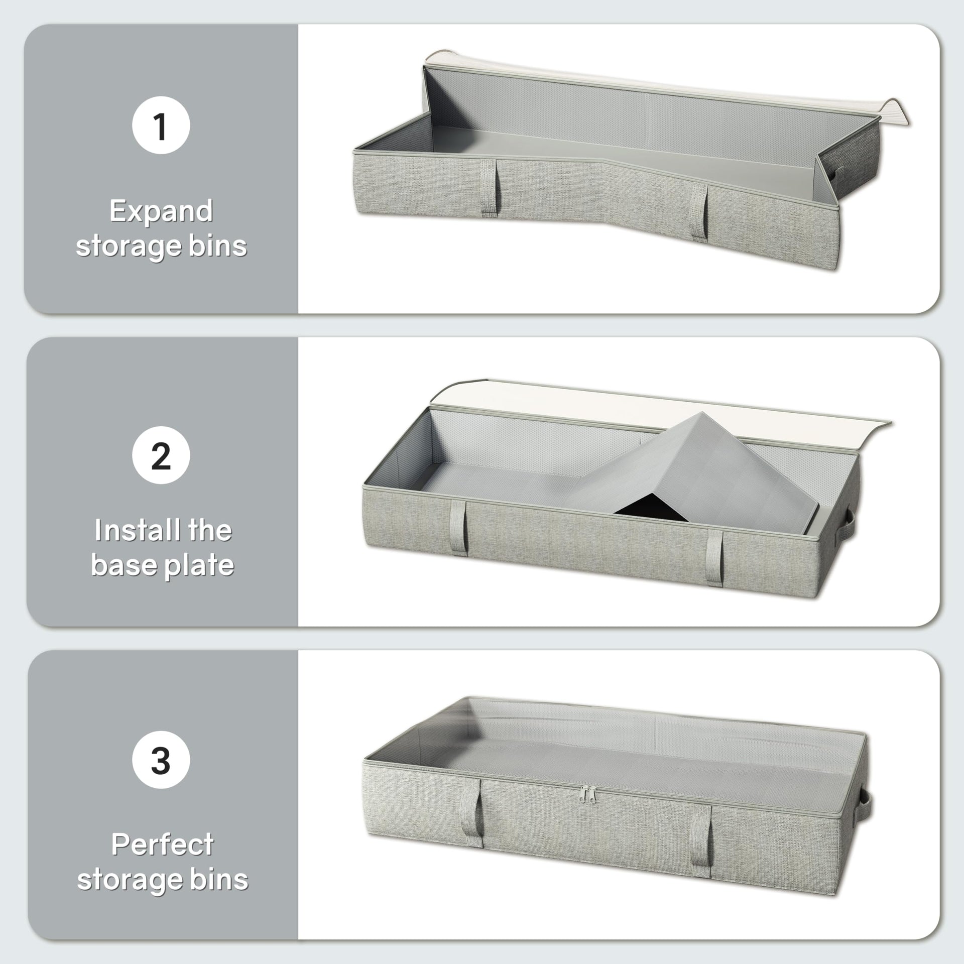 2 Pack Under Bed Storage Containers (2 Count)