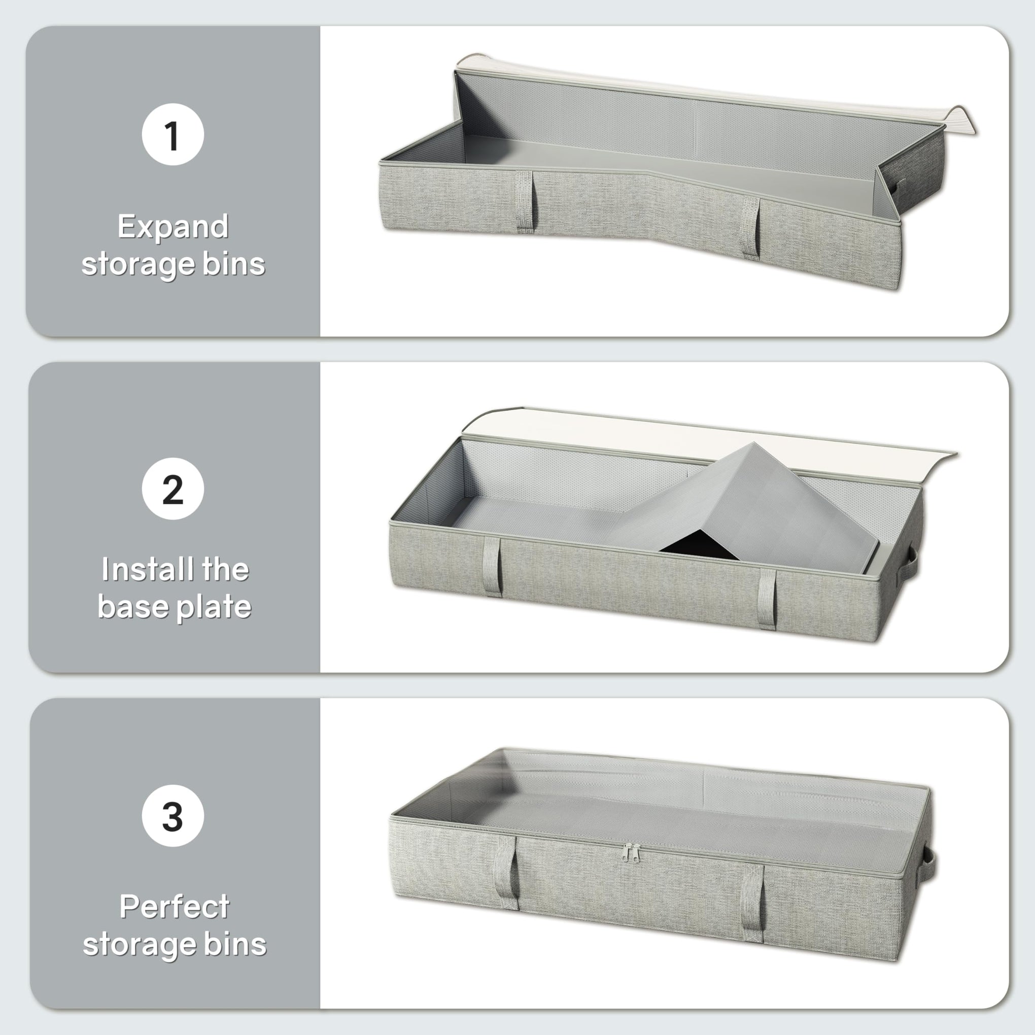 2 Pack Under Bed Storage Containers (2 Count)
