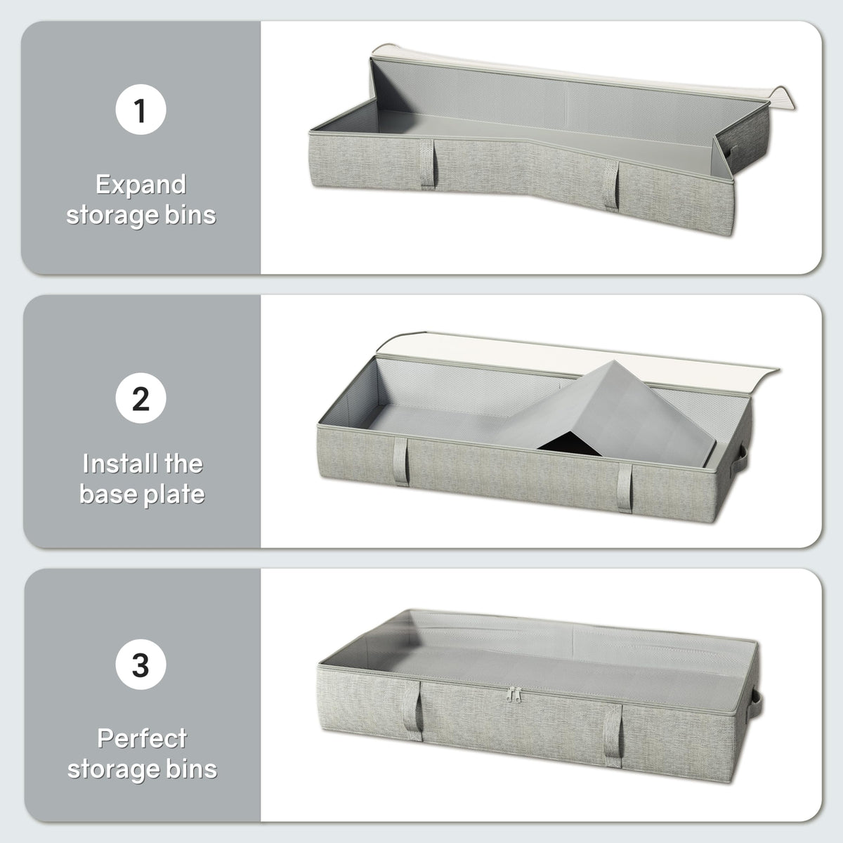 2 Pack Under Bed Storage Containers (2 Count)