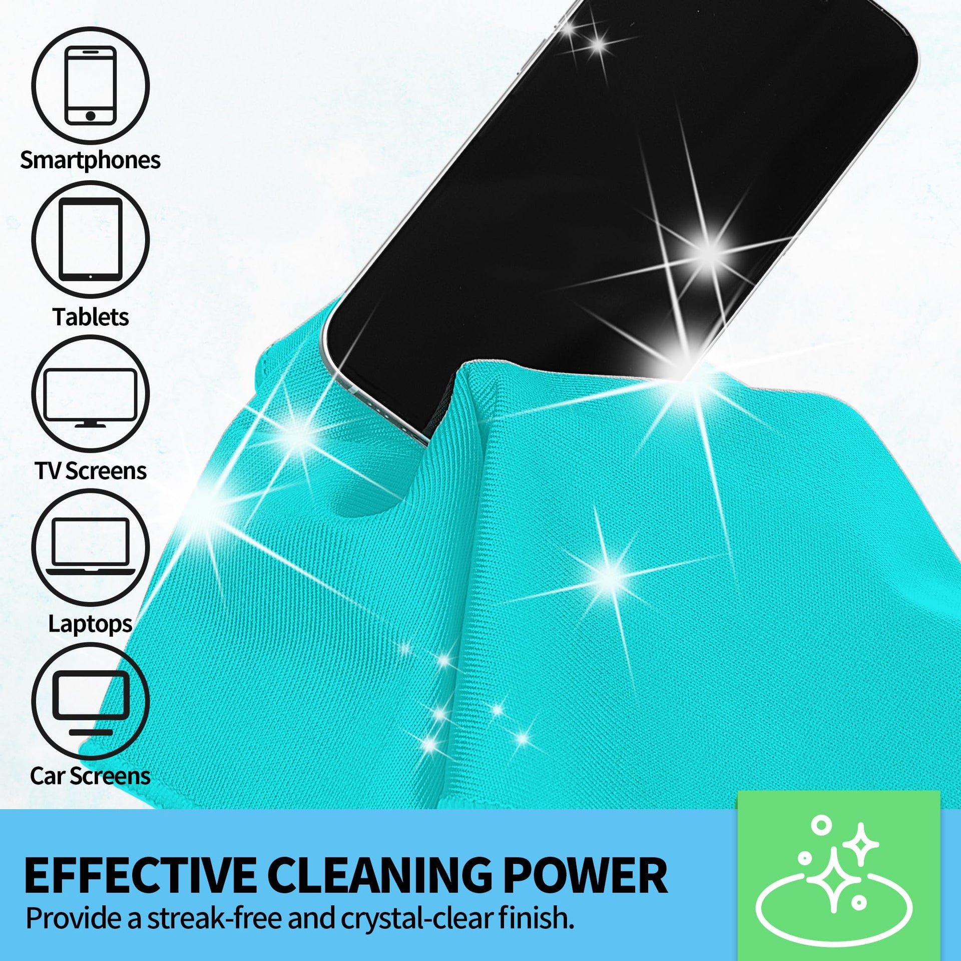Microfiber Cleaning Cloth (12 Count)