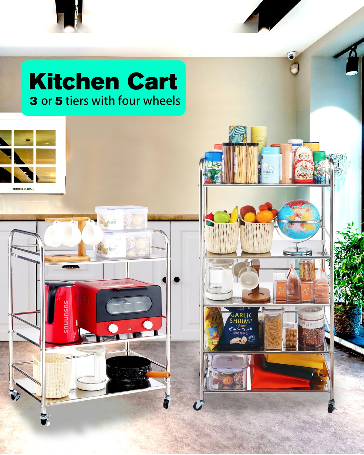 Stainless Steel Cart
