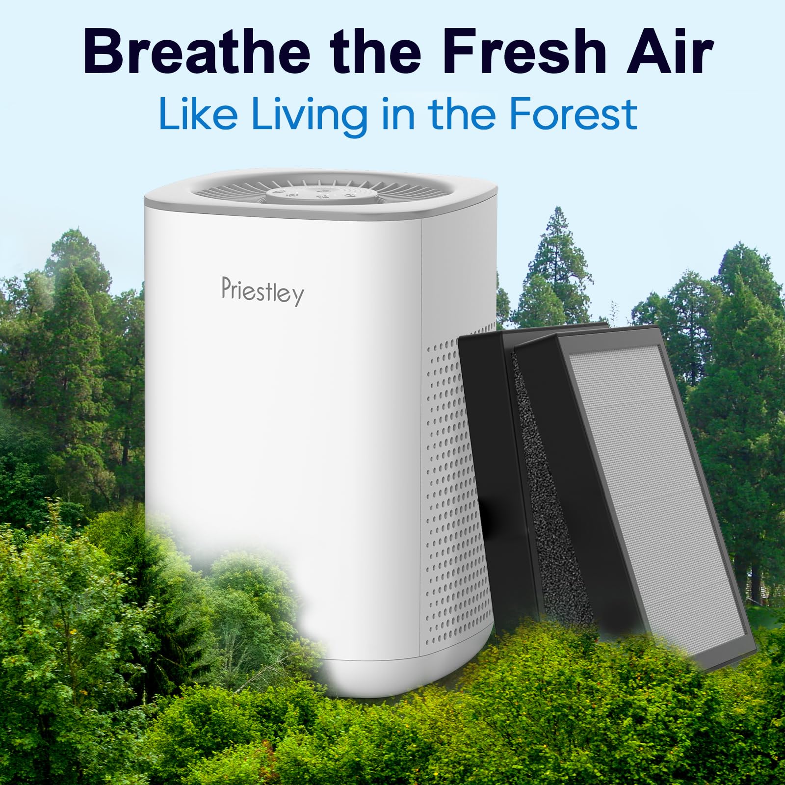 Small Air Purifiers for Home Bedroom Dorm Office Desktop