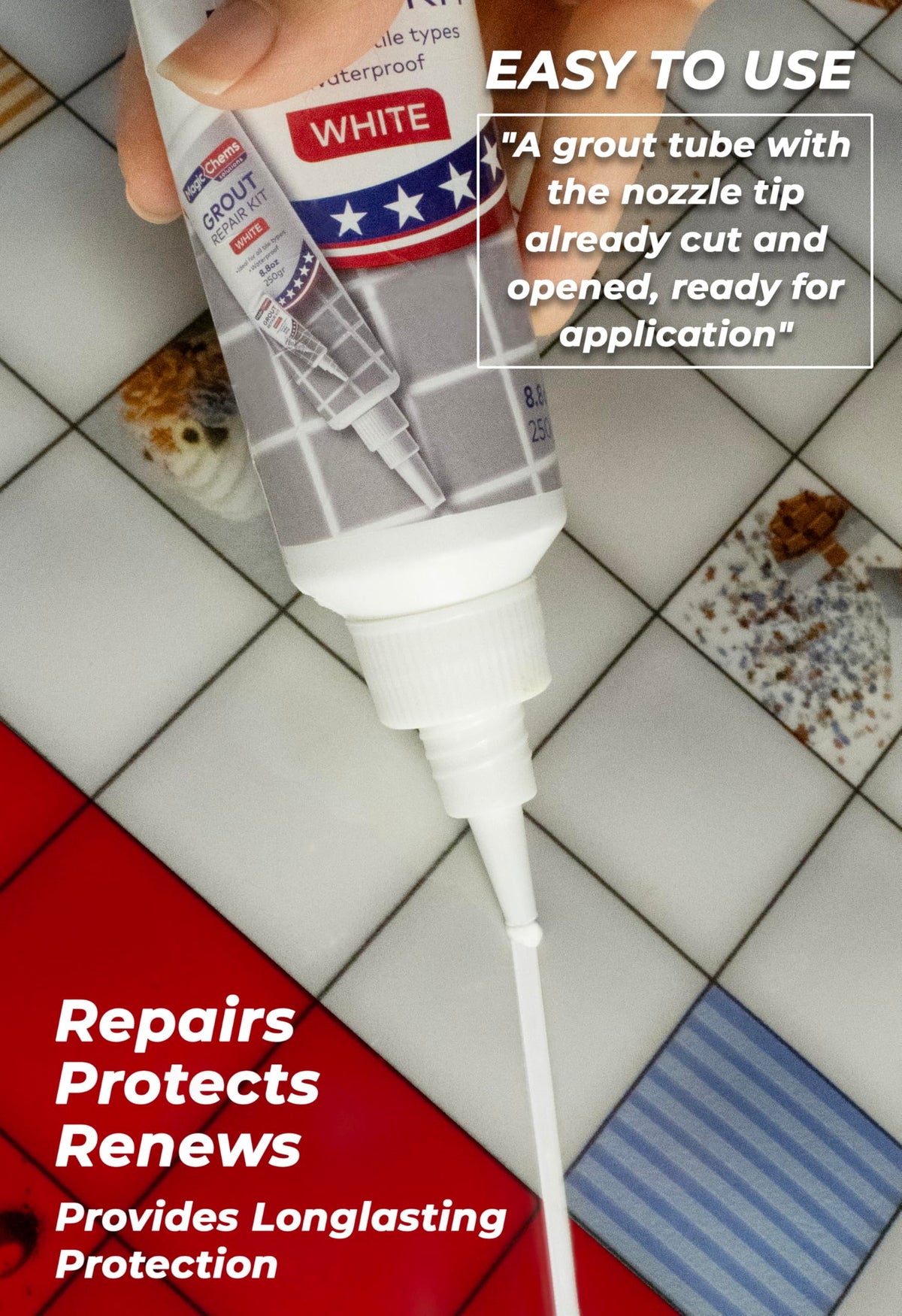 Grout Repair Kit (8.8 Ounce)