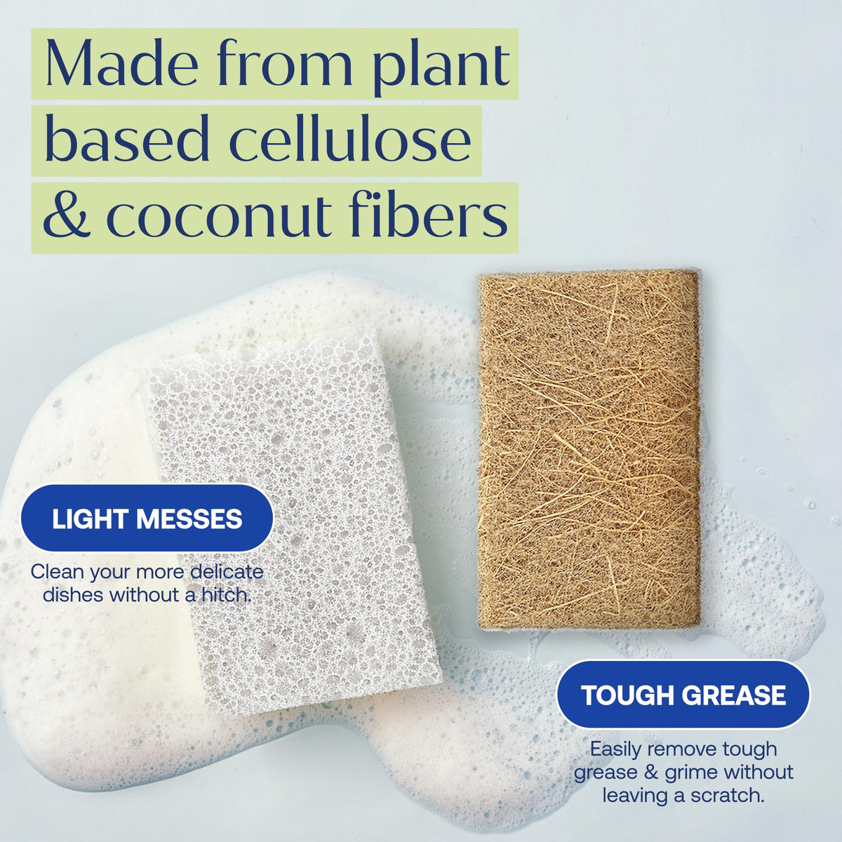Coconut Cellulose Sponges (6 Count)