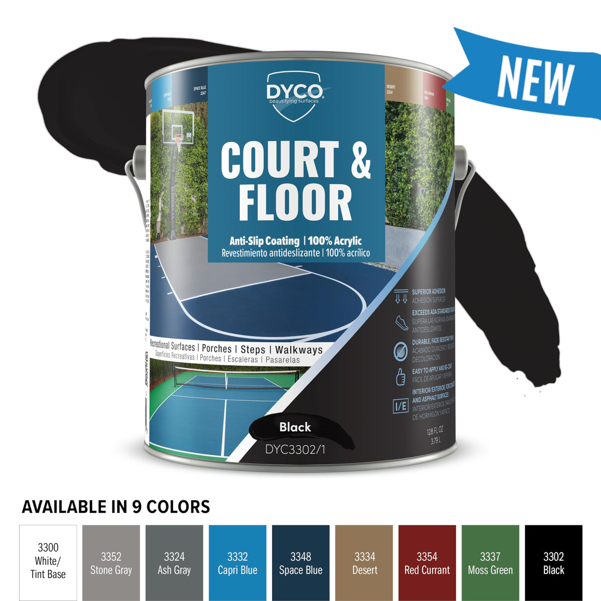 DYCO Court & Floor Anti (128 Fl Oz)