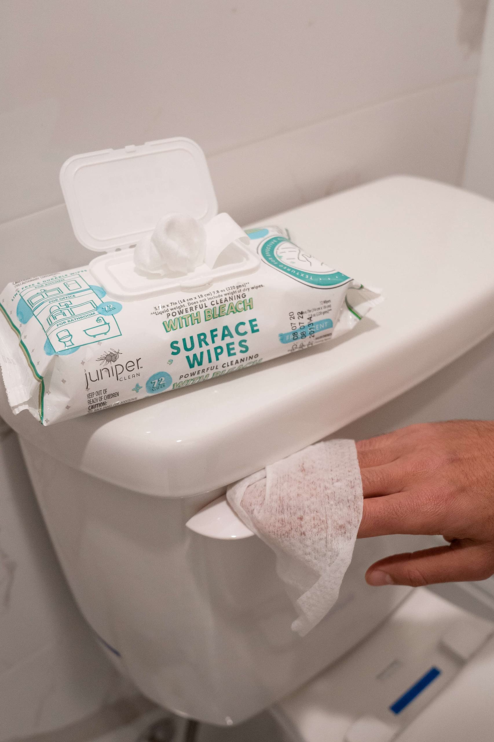 24 Pack Surface Cleaning Wipes with Bleach (1728 Count) - ModHome Supplies