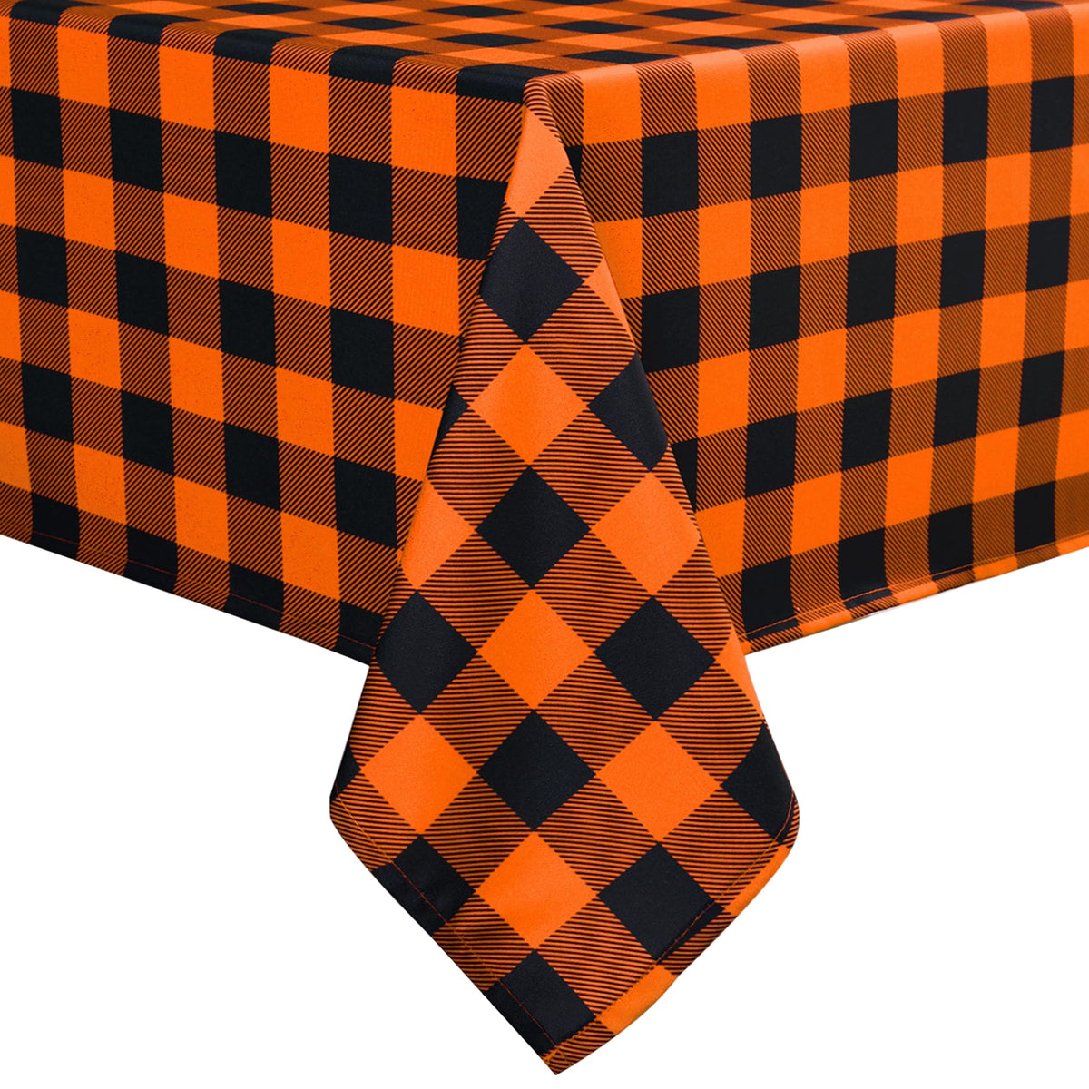 Waterproof Checkered Tablecloth Fabric