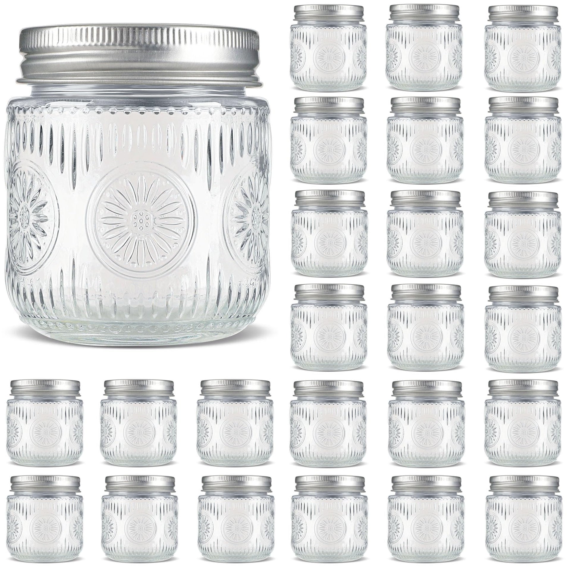 Mason Jars 8 oz (8 fluid ounce(s))