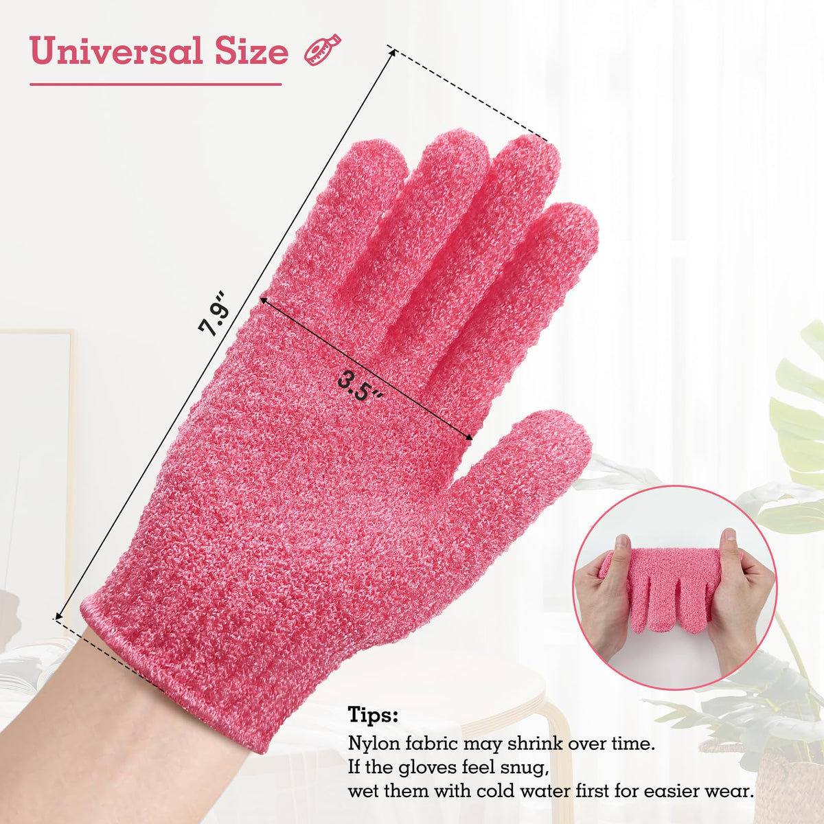 Exfoliating Glove for Shower Bath