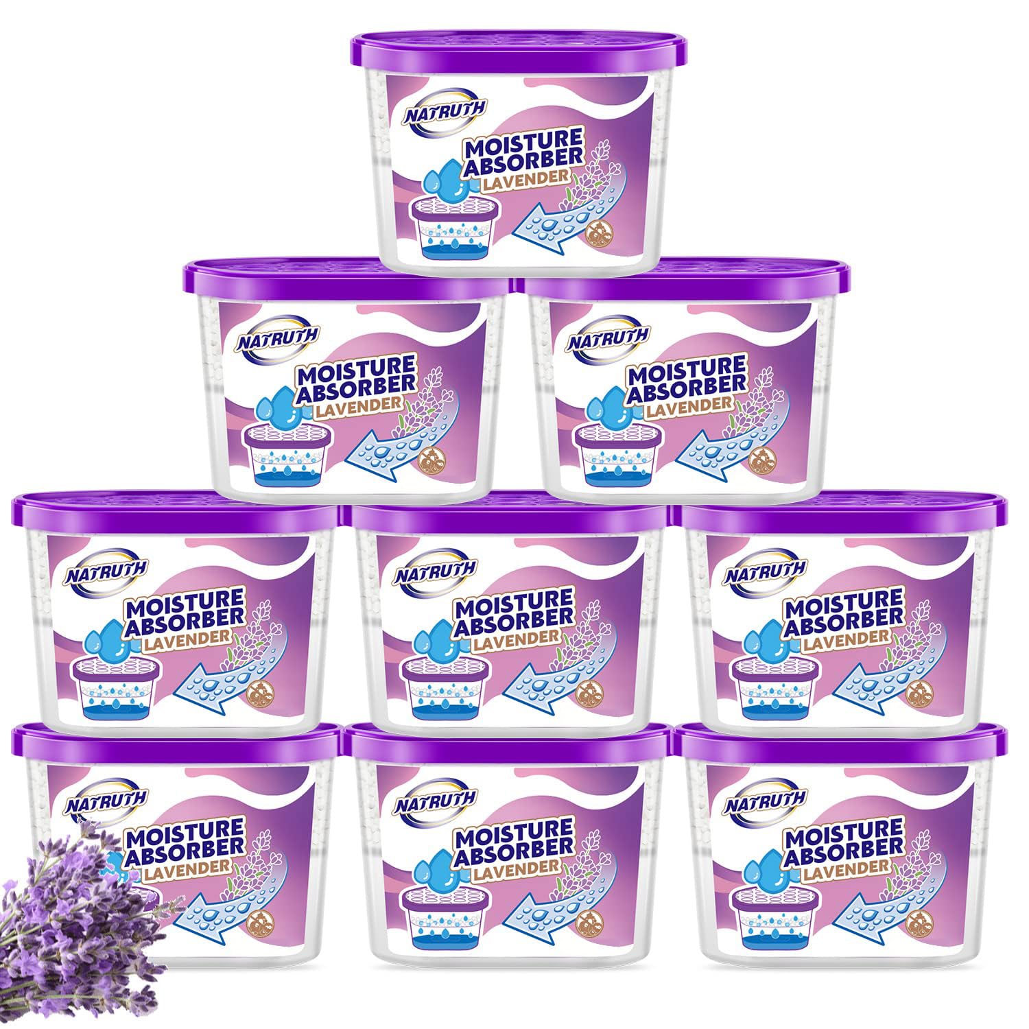 Moisture Absorbers with Lavender Scent (72.99 Ounce)