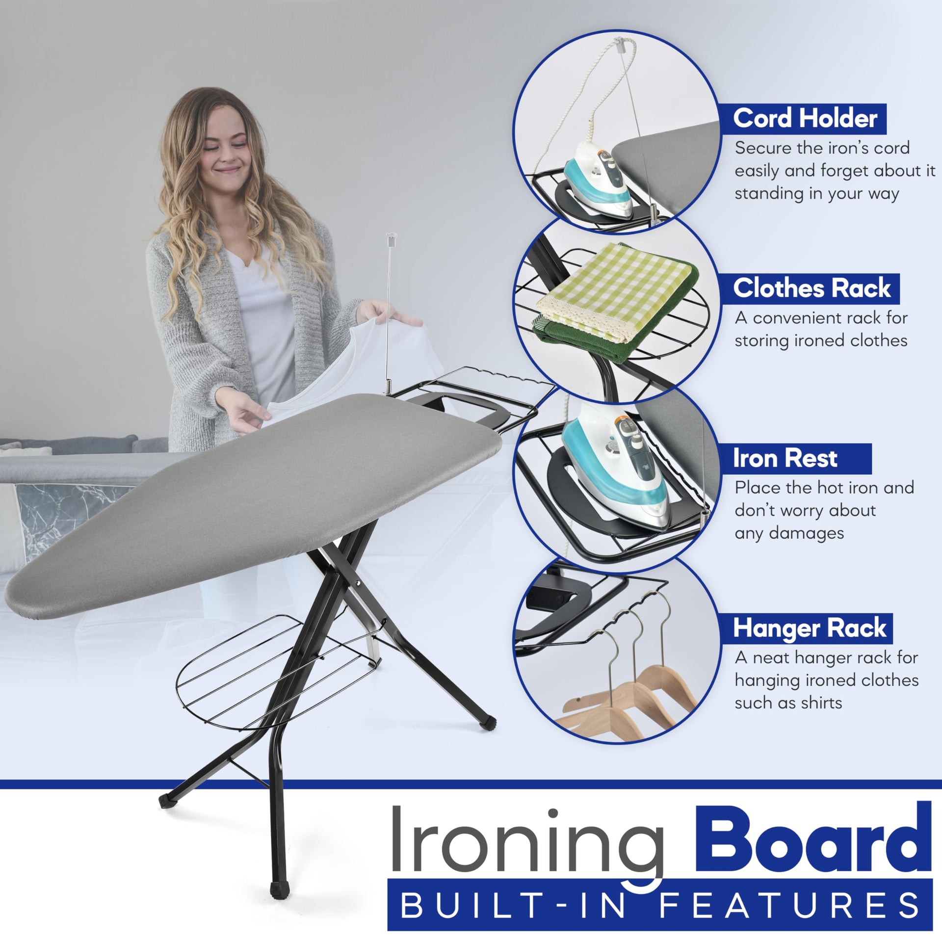 Extra Wide Ironing Board