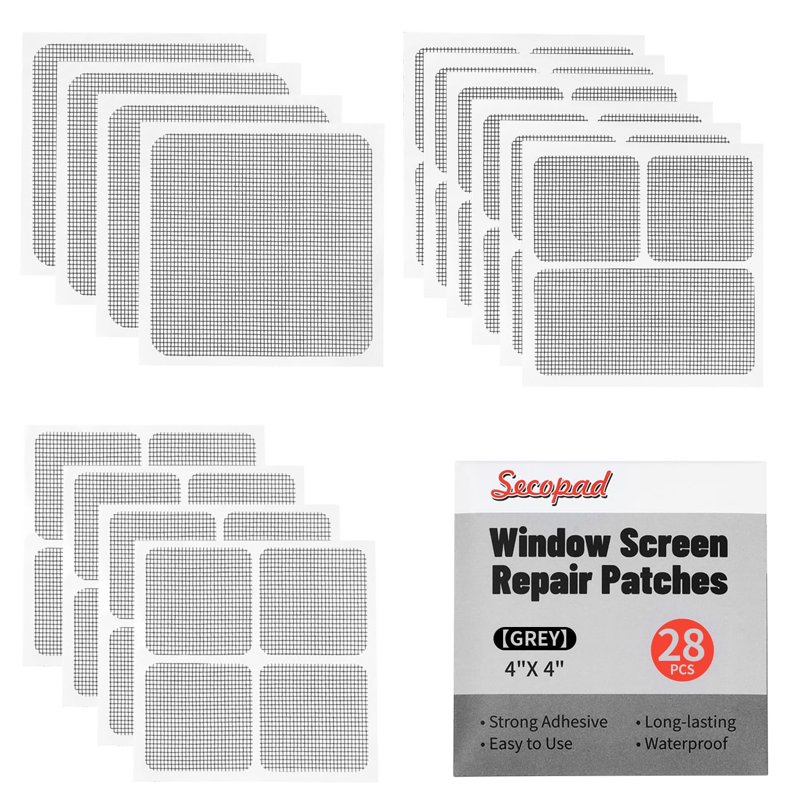 28 Sheets Screen Patch Tape (28 Count)