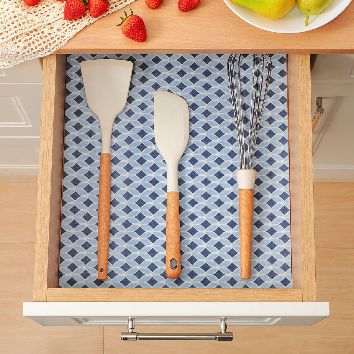 6 Pack Cloth Shelf Liners 17.7" × 24"