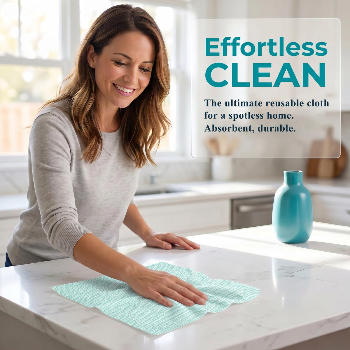 Disposable Dish Cloth and Cleaning Handi Wipes (100 Count) - ModHome Supplies