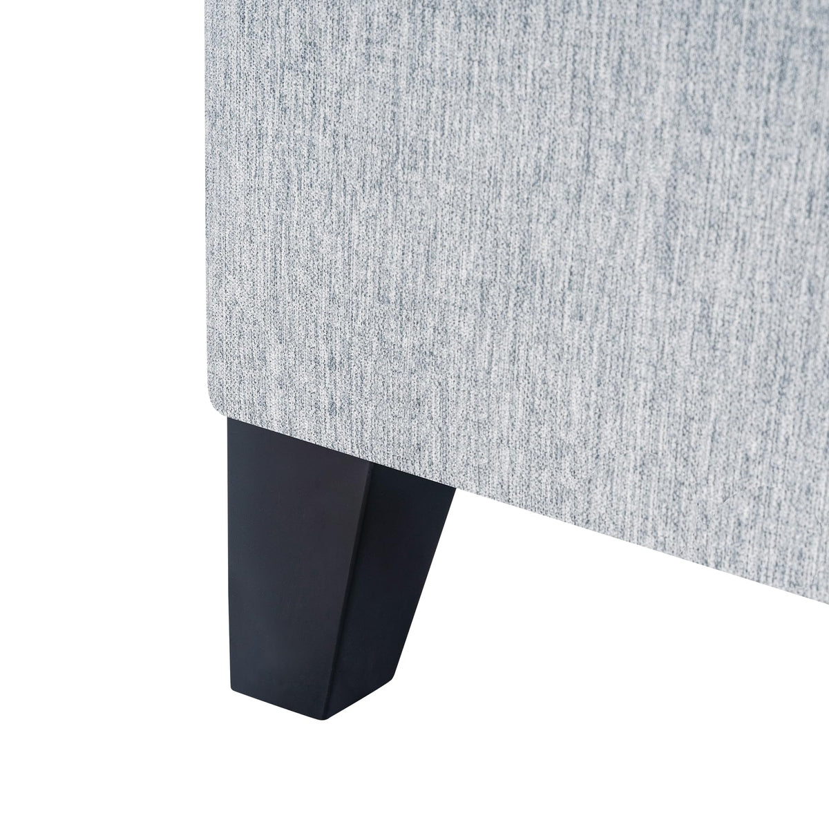 18 inch Linen Storage Ottoman for Living Room & Bedroom