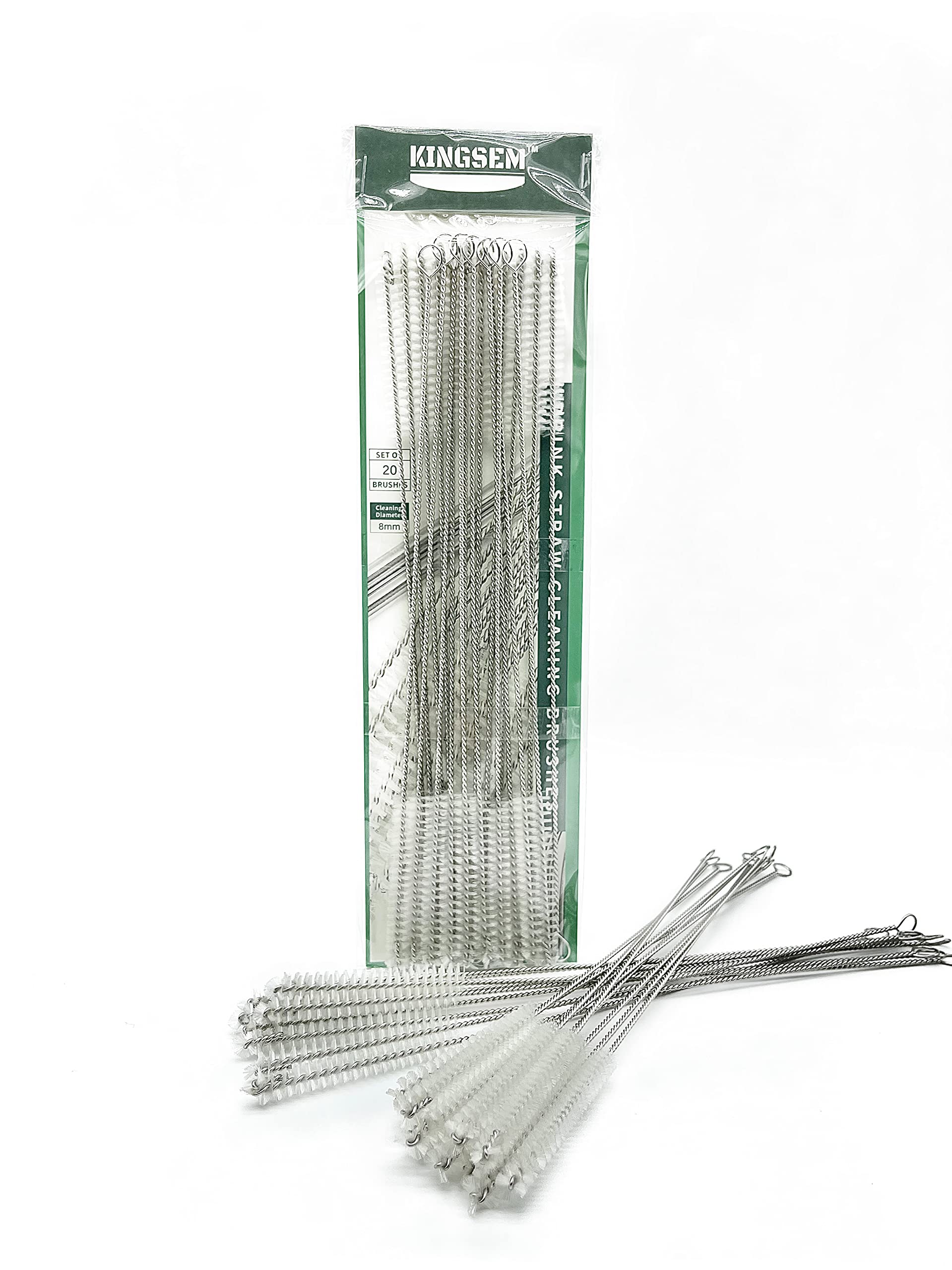 20PCS Straw Cleaner Brush kit (20 Count)