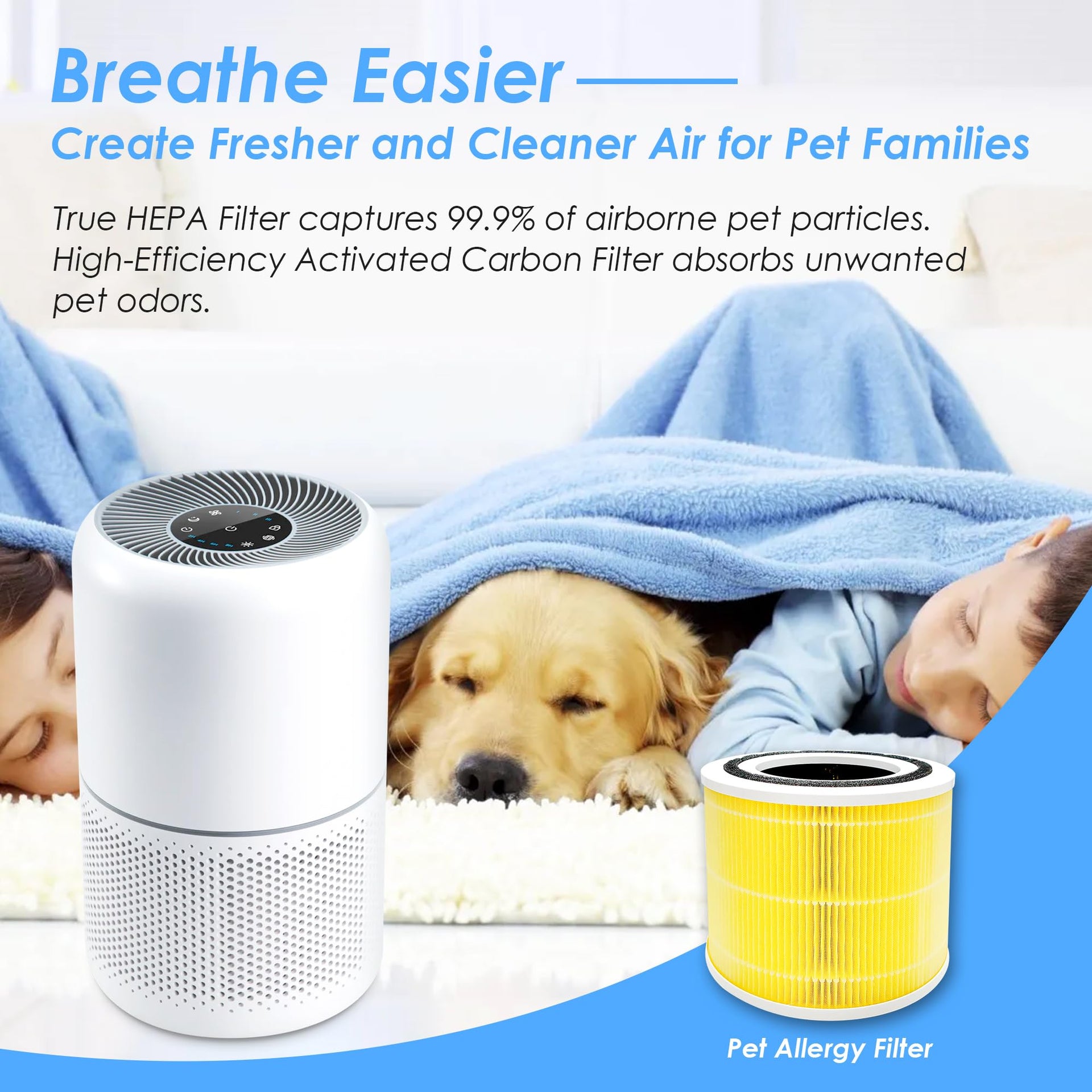 Core 300 Pet Allergy Replacement Filters (2 Count)