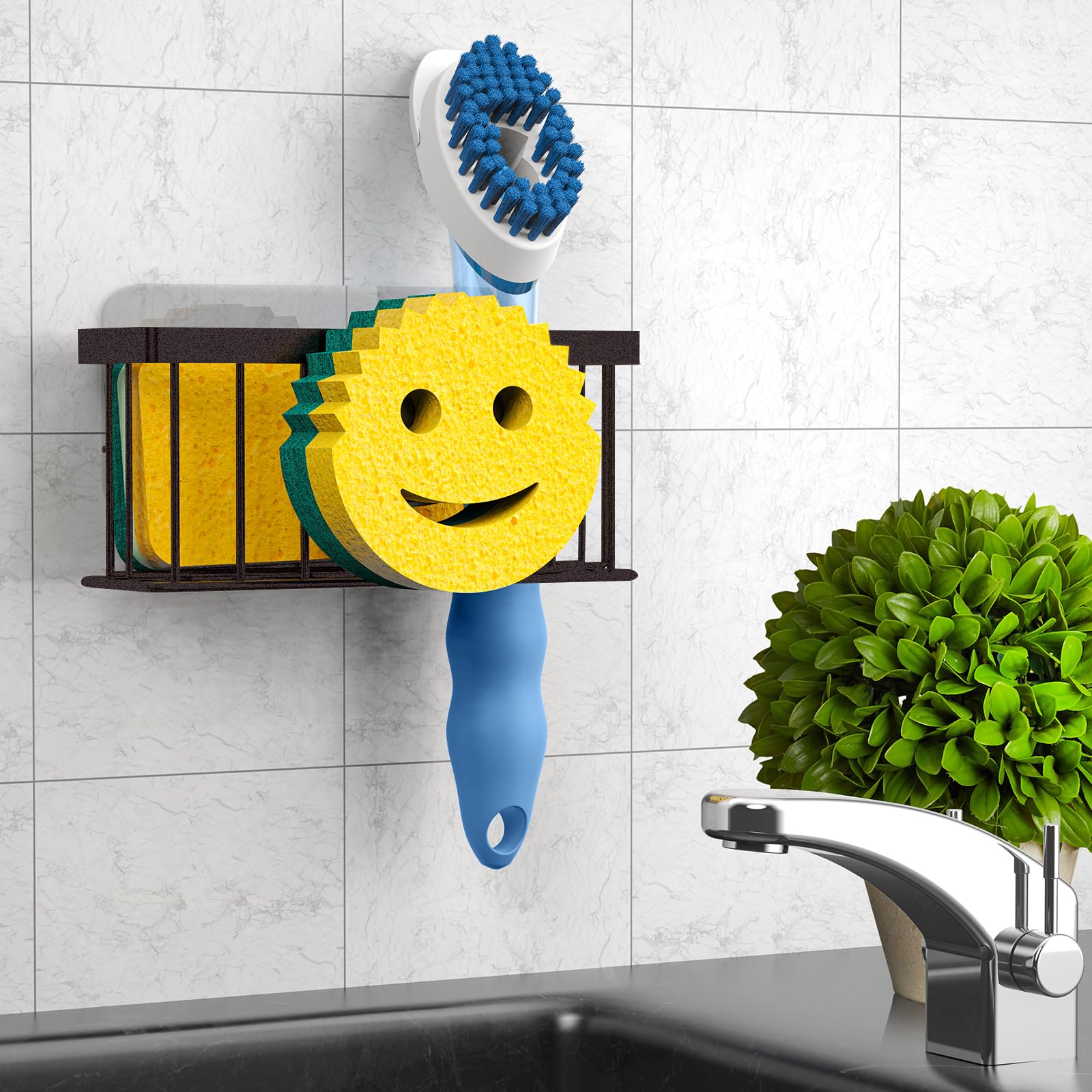 Sponge Holder Smiley Face