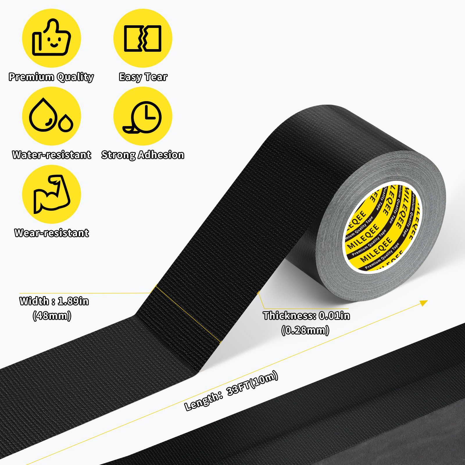 Cloth Duct Window Seal Strip Tape