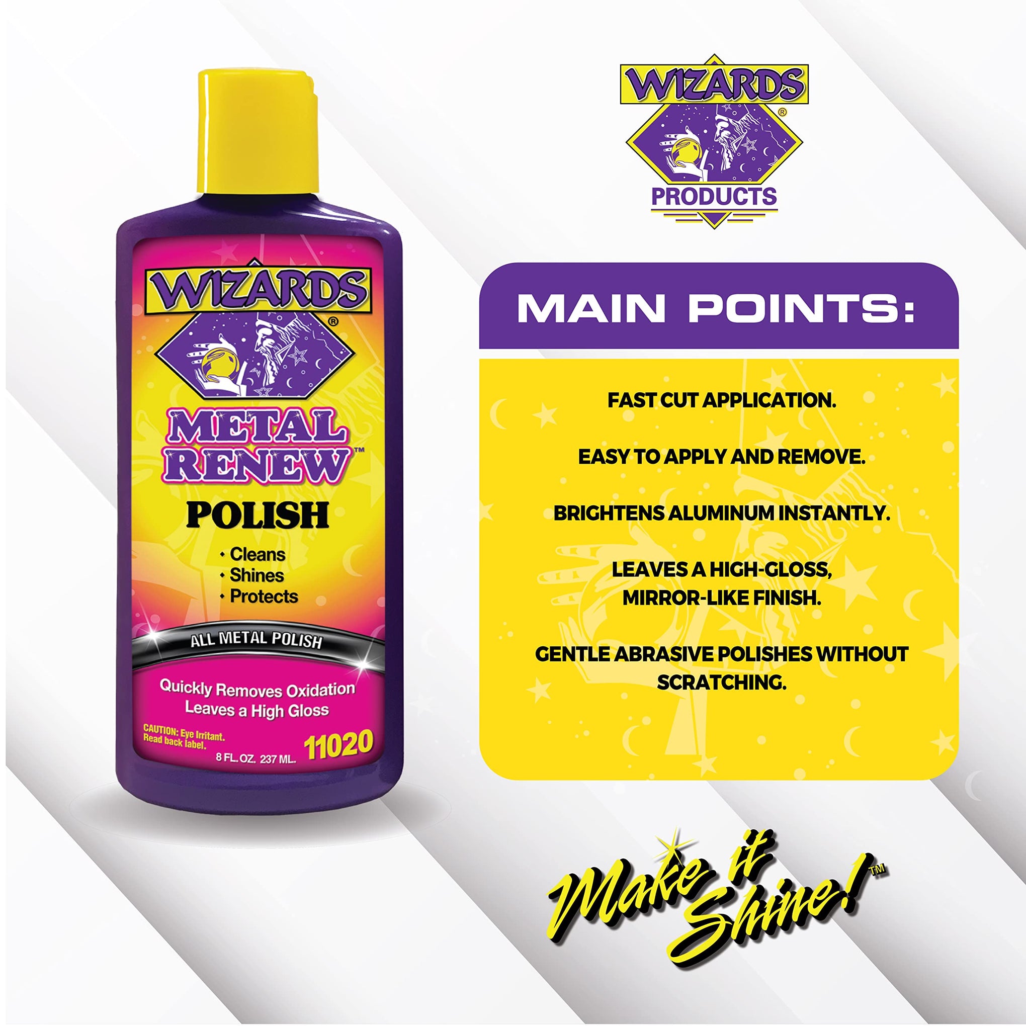 Metal Renew Cream Compound Polish for Cars (8 Fl Oz)