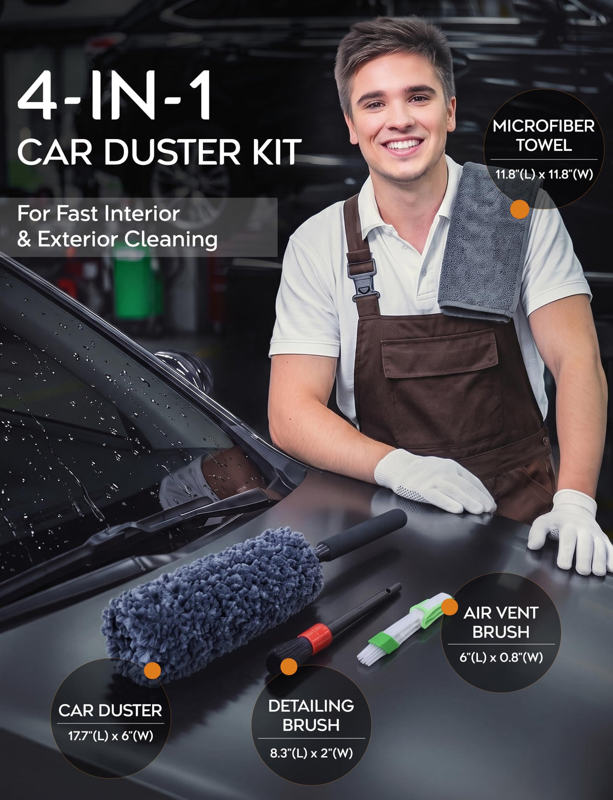 Car Duster Kit (4 Count)