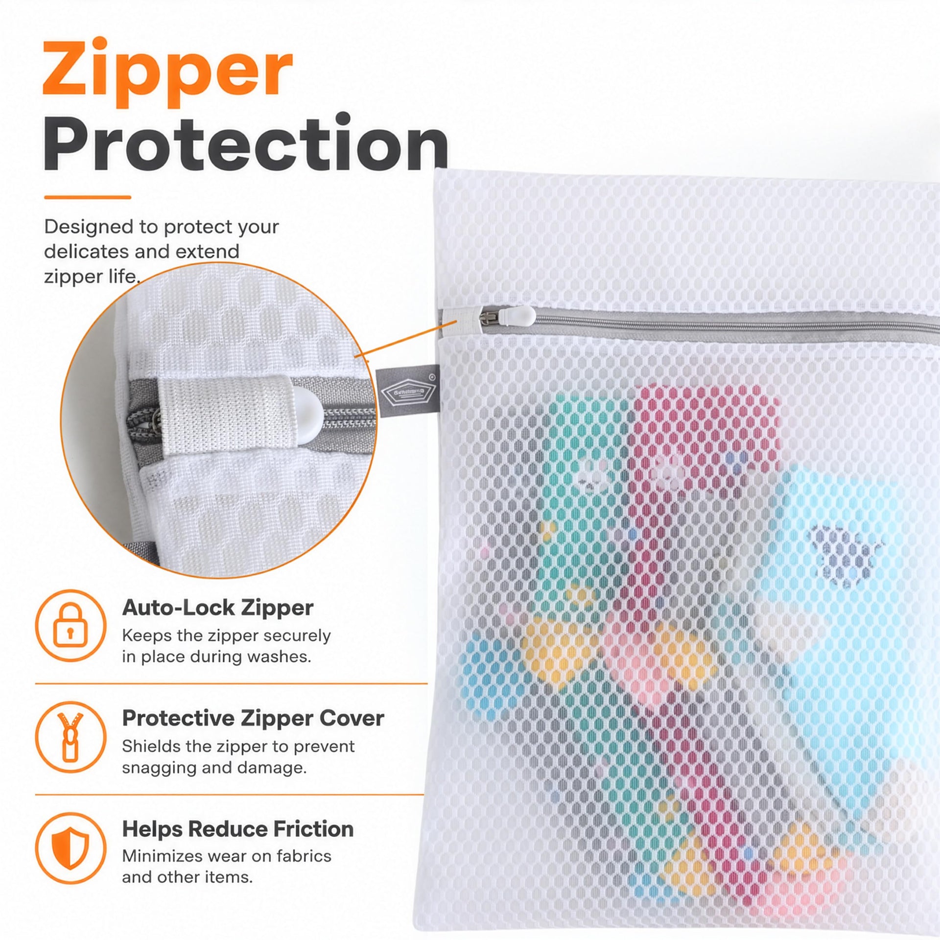 Laundry Bags Mesh Wash Bags (2 Count)