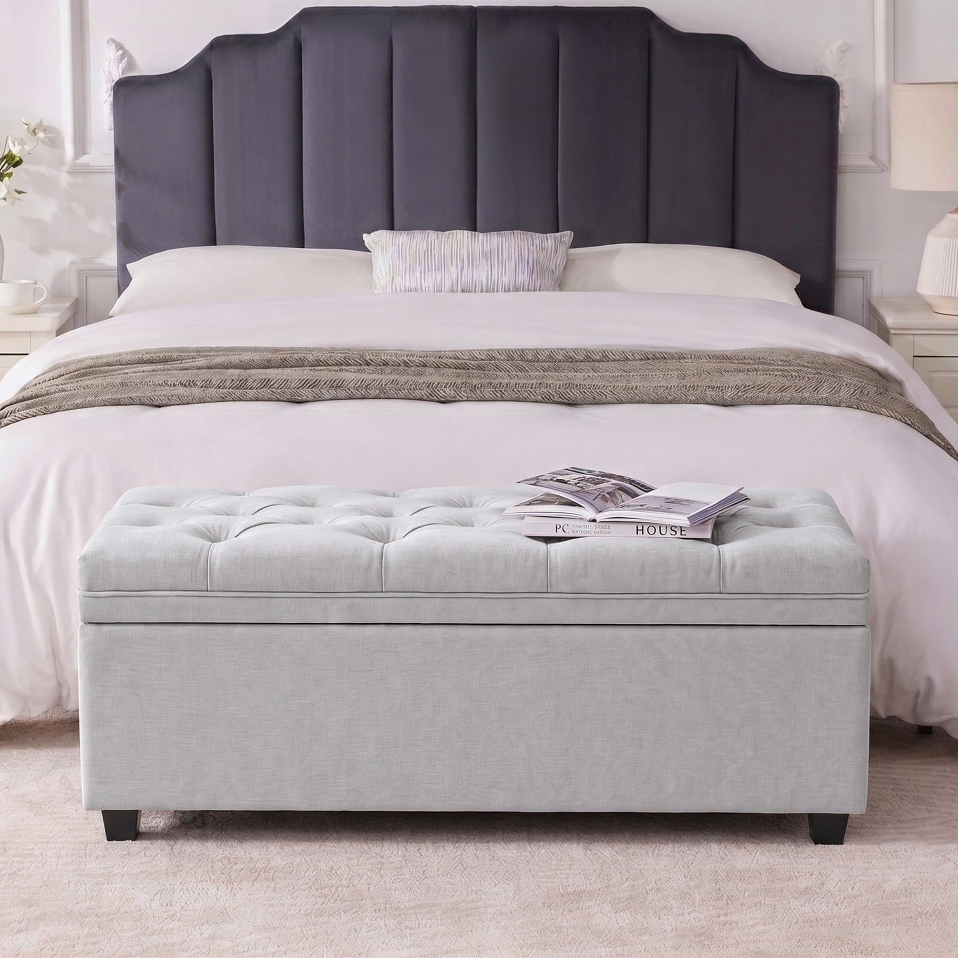 43 Inch Storage Ottoman