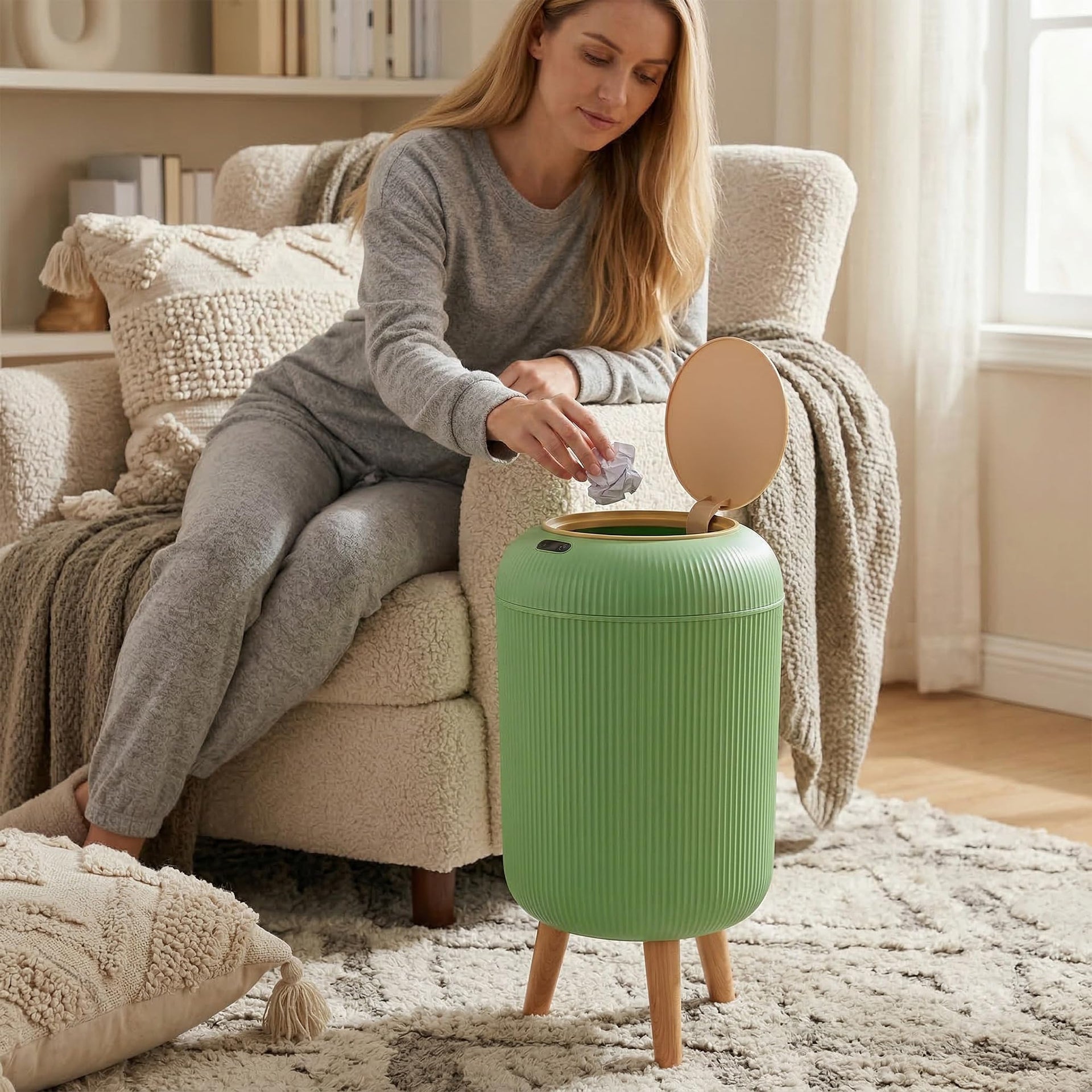 Smart Sensor Wastebasket